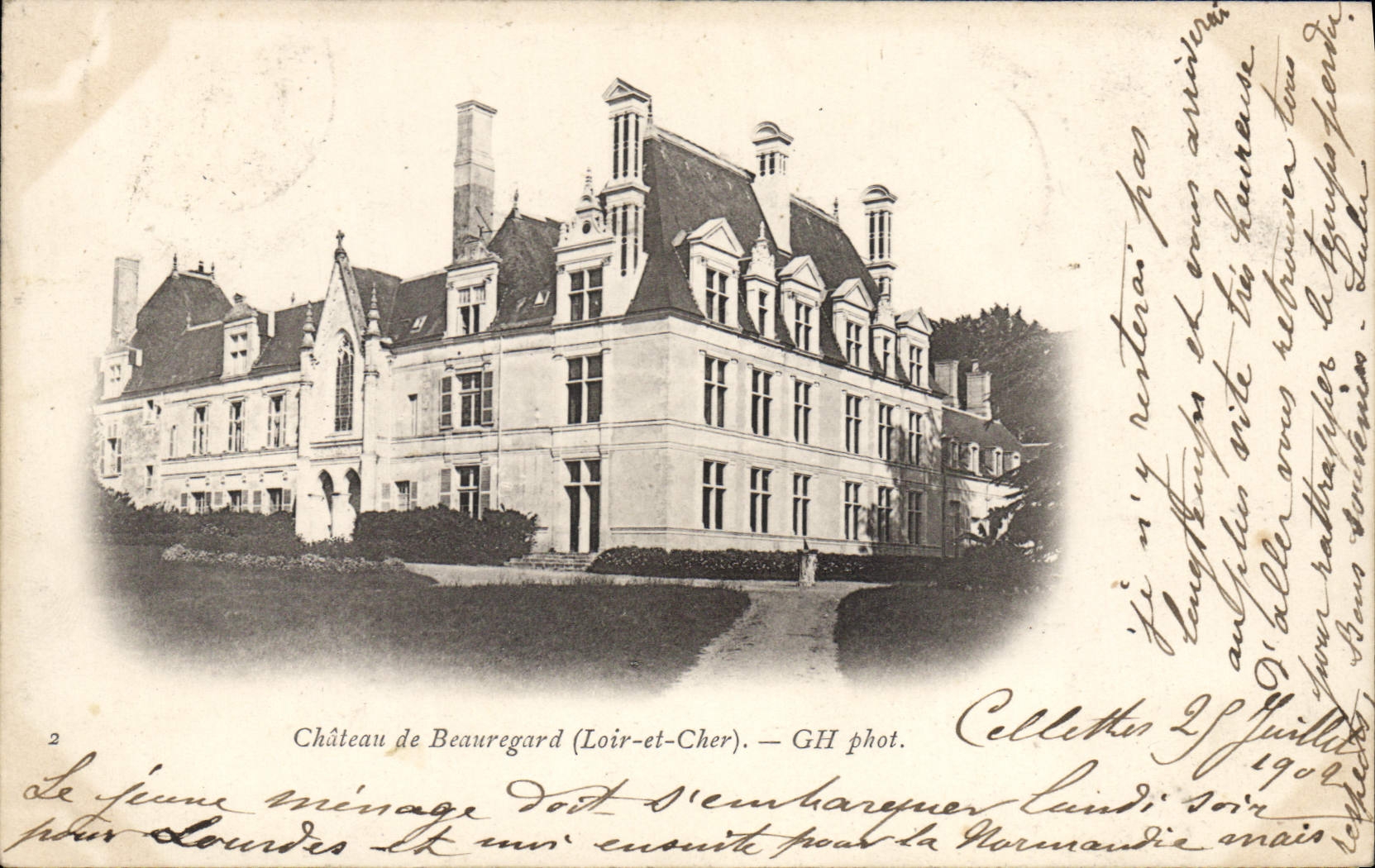 CPA Chateau de Beauregard Loir et Cher 