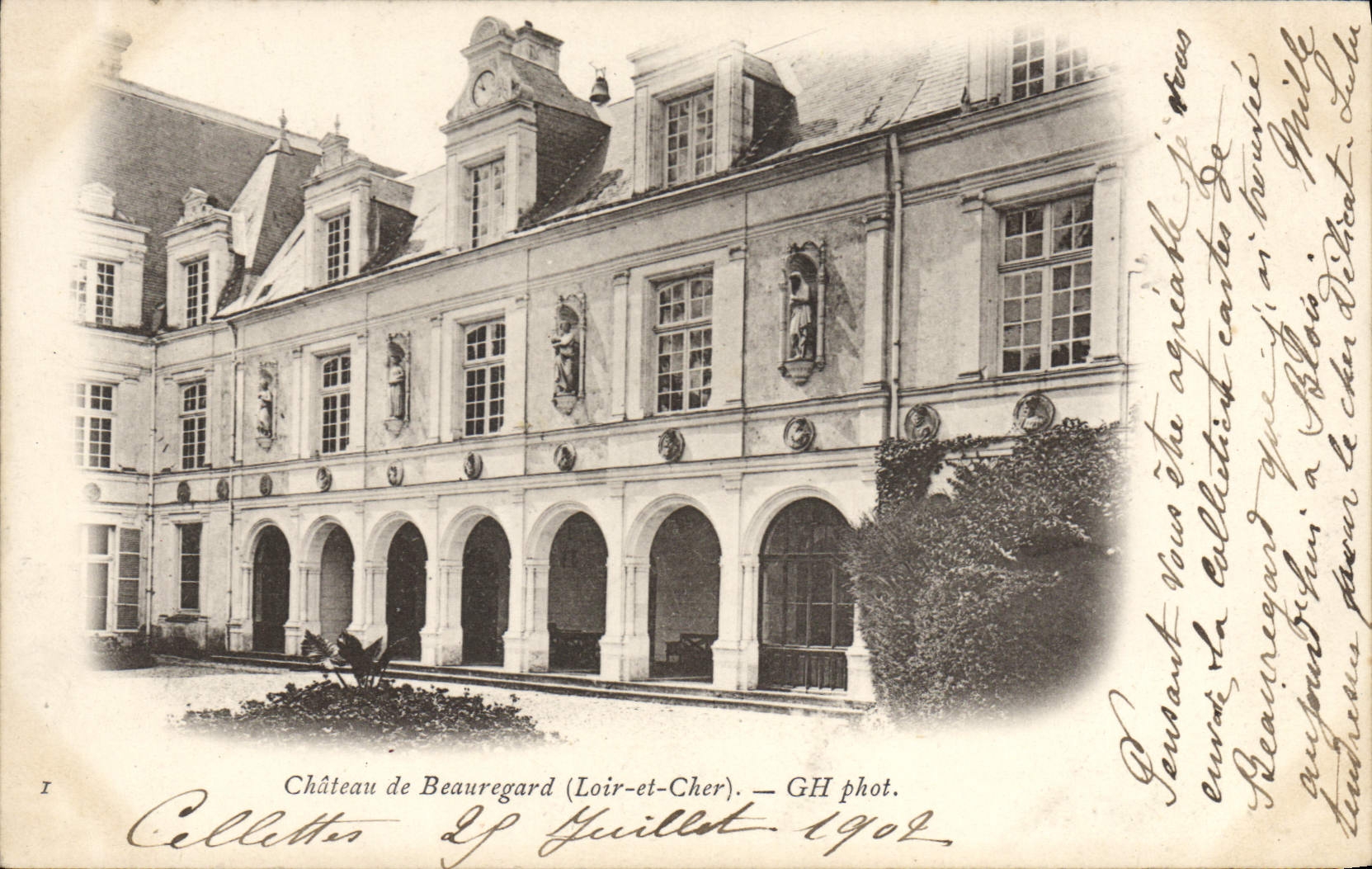 CPA Chateau de Beauregard Lor et Cher