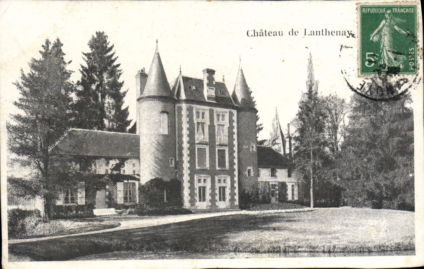 CPA Chateau de Lanthenay 