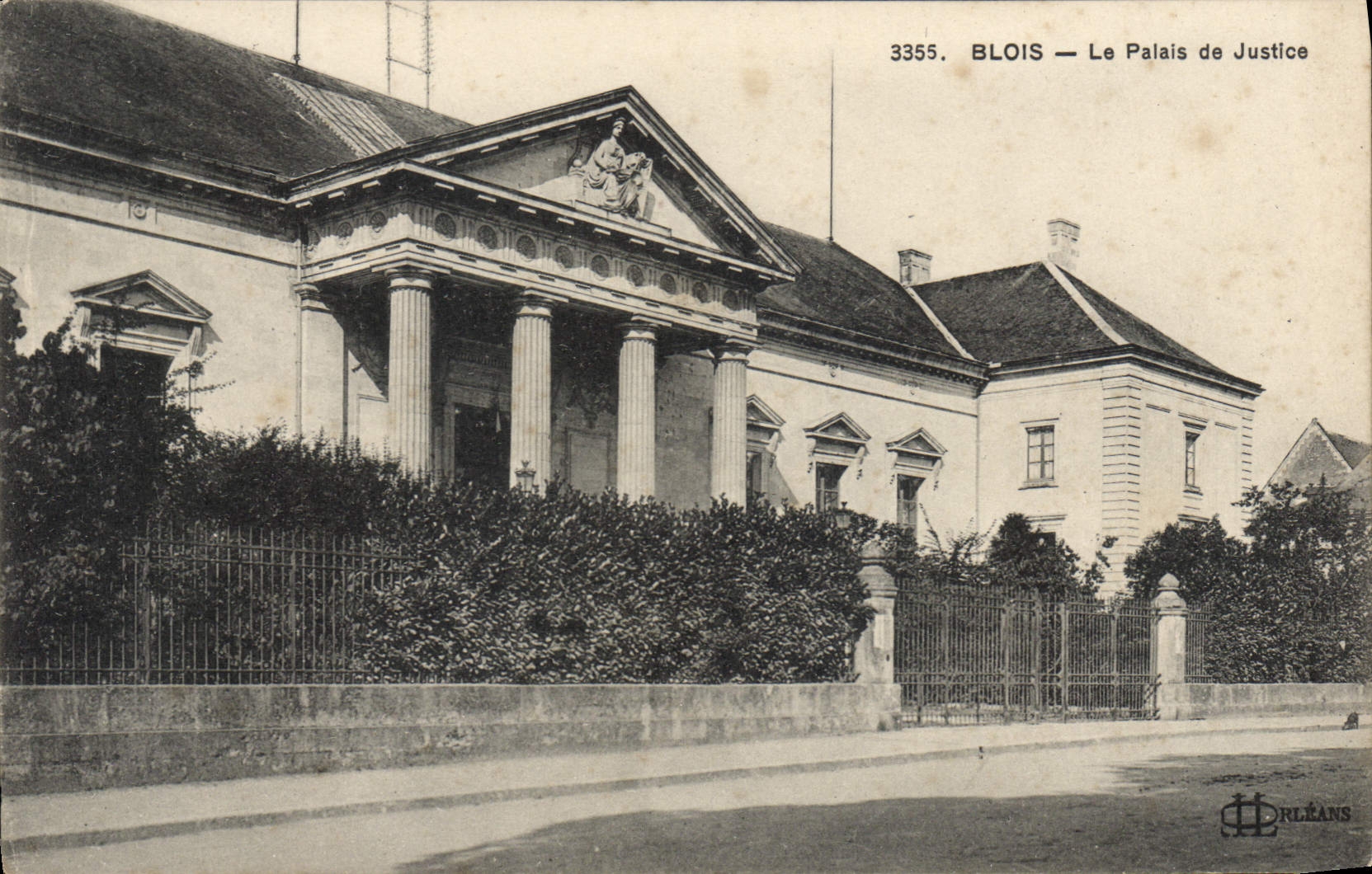 CPA Blois le Palais de Justice 