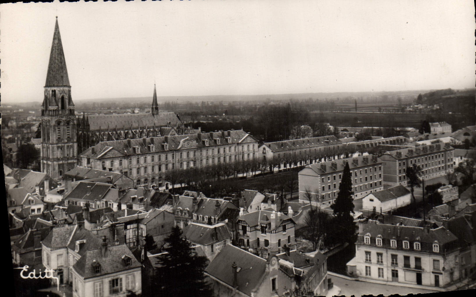 CPA Vendome Vue Generale 
