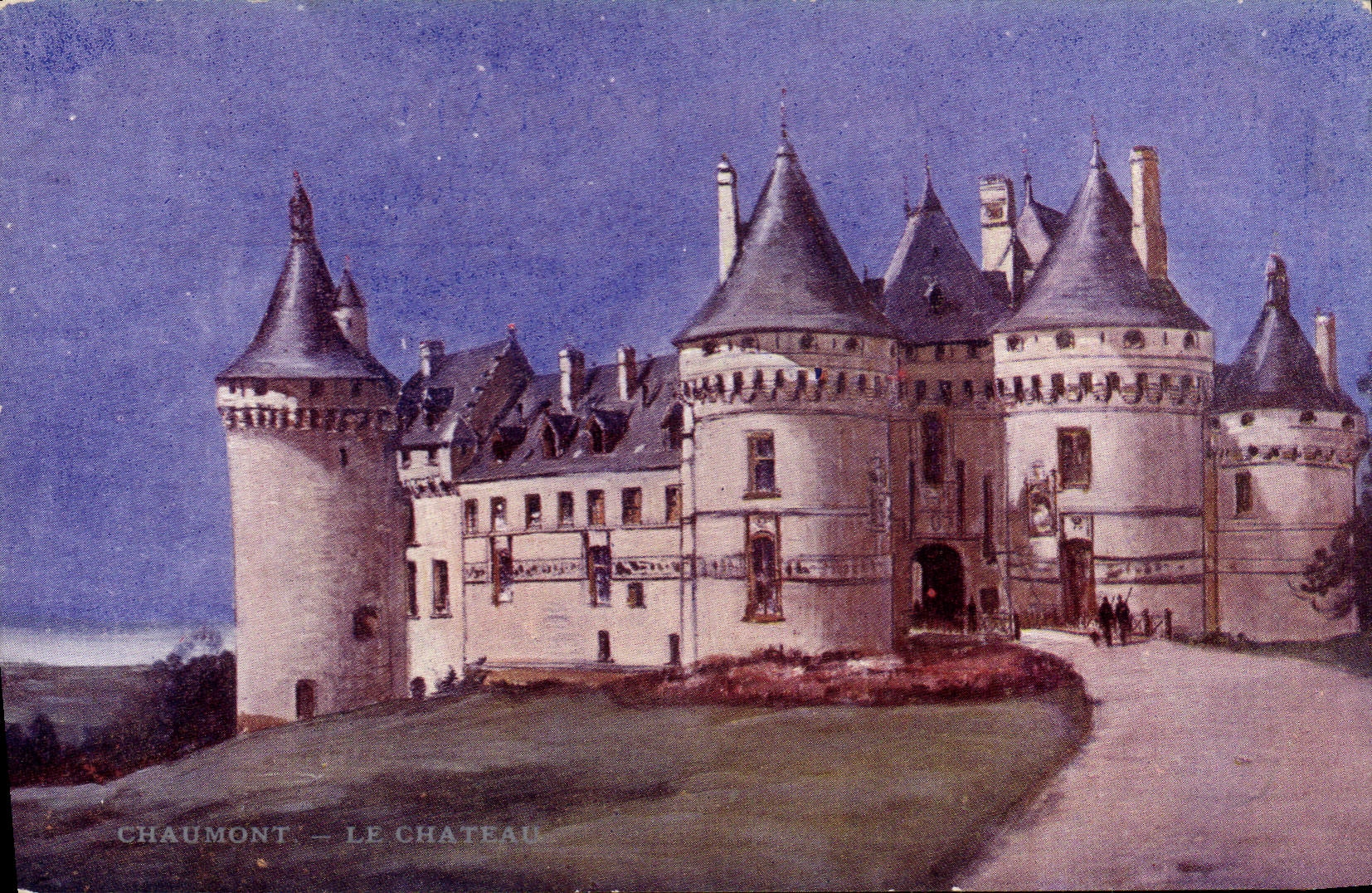 CPA Chaumont Le Chateau 