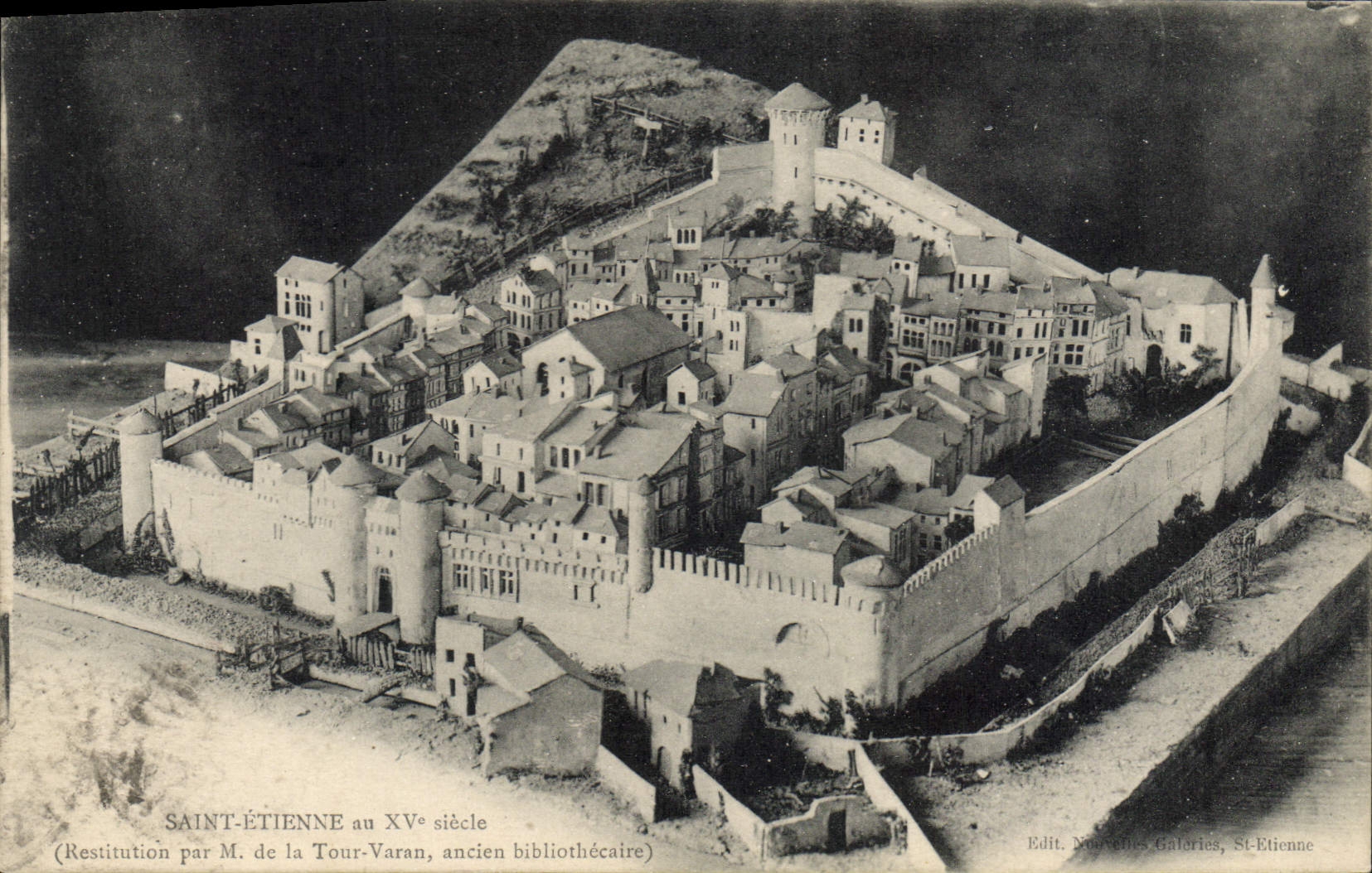 CPA Saint Etienne au Xvème siècle