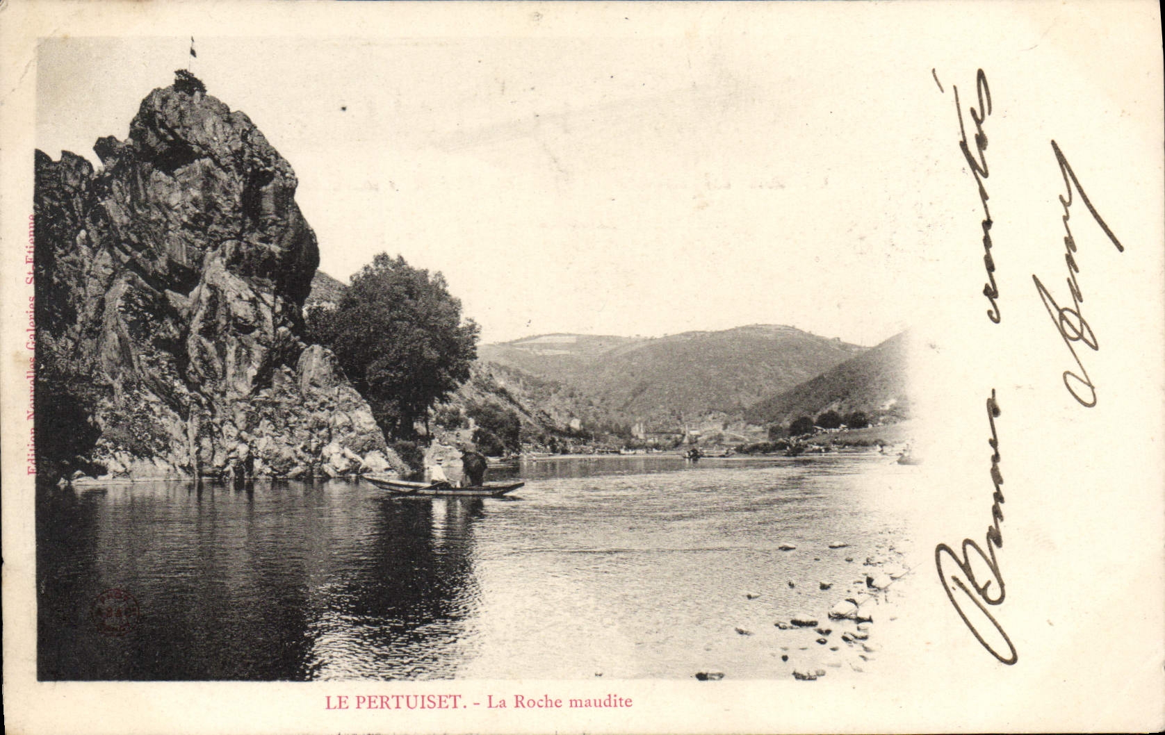 CPA Le Pertuiset La Roche maudite