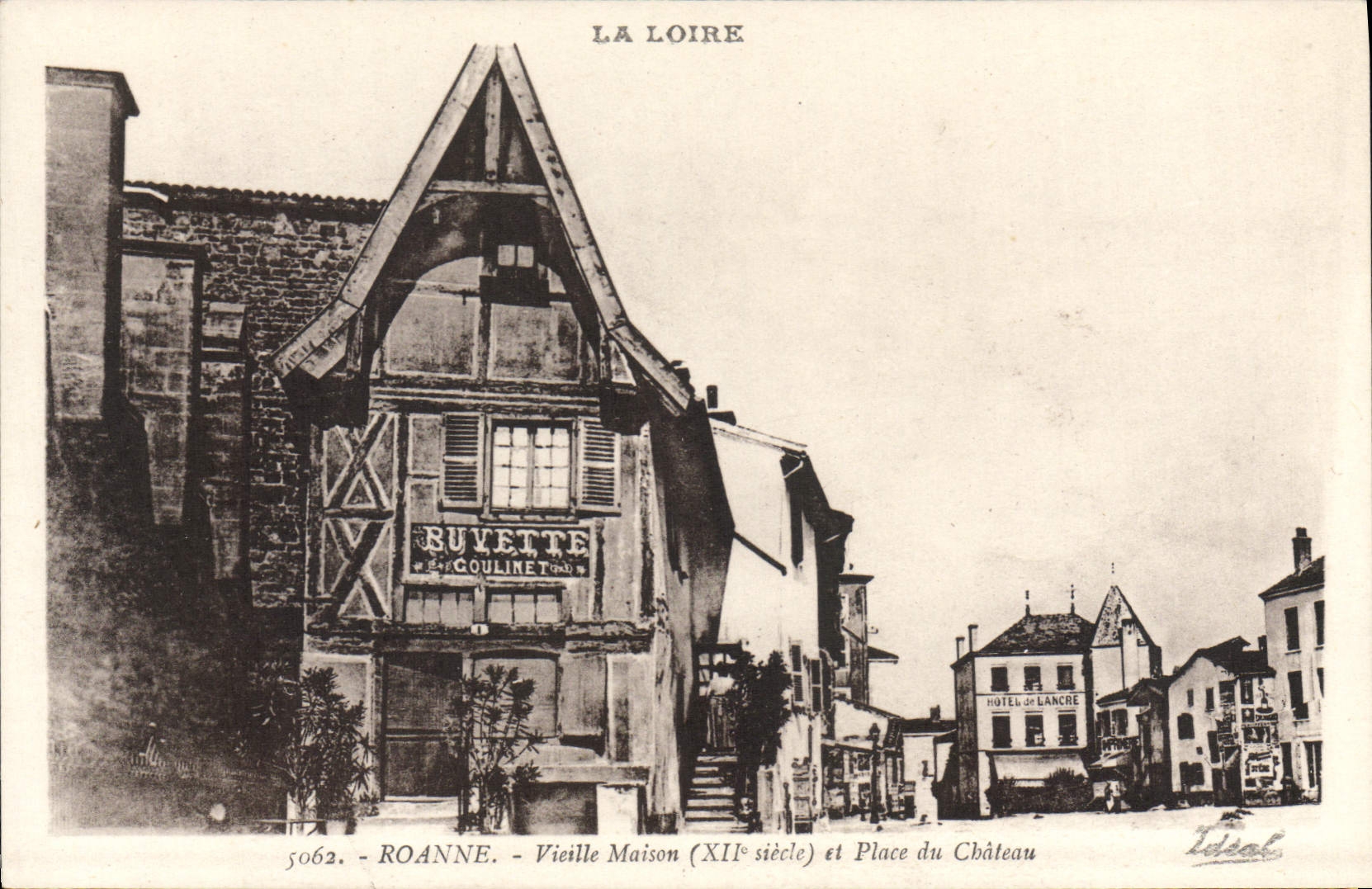 CPA Roanne Vielle Maison 