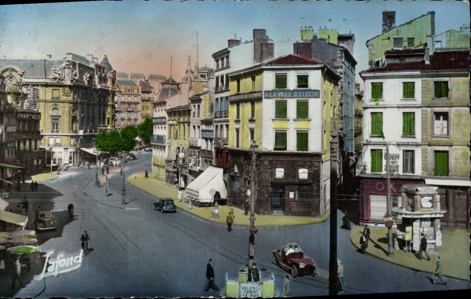 CPA Saint Etienne Place du Peuple