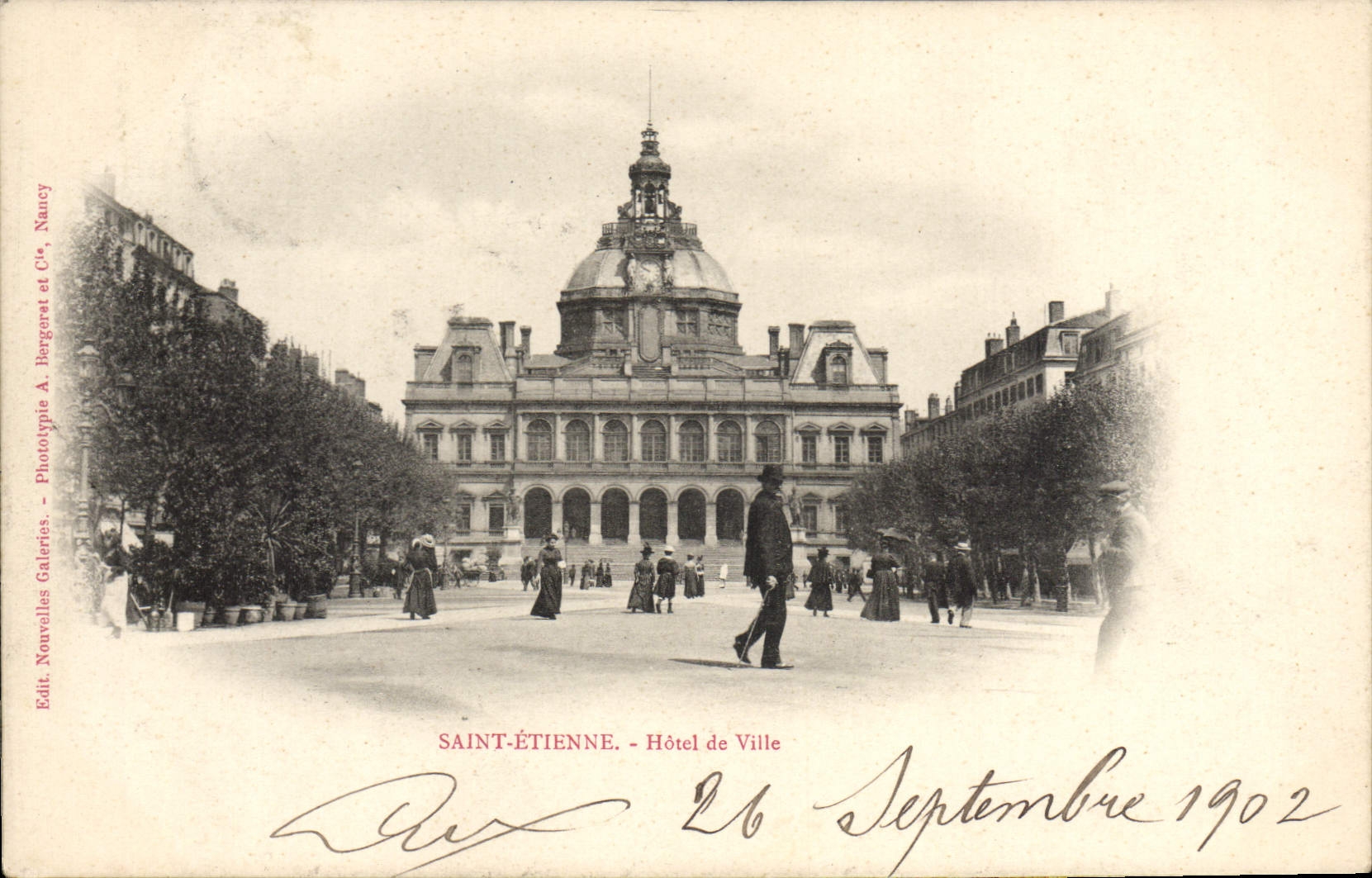 CPA Saint Etienne Hotel de Ville 