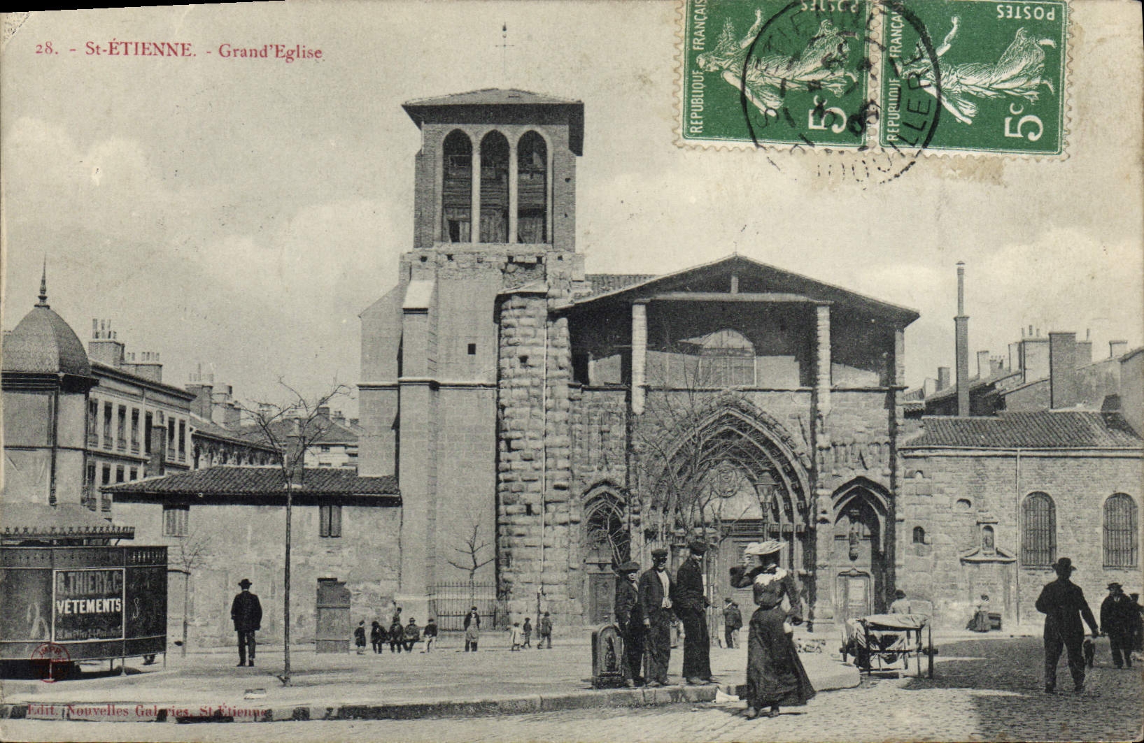 CPA St Etienne Grand Eglise 