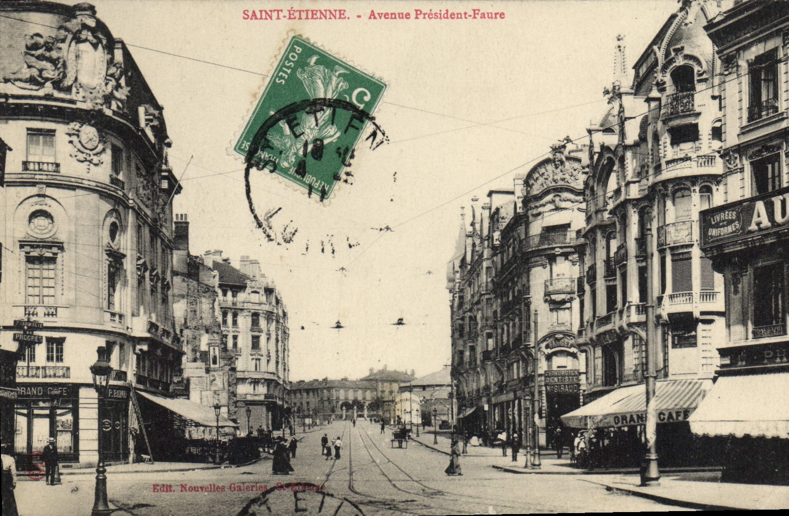 CPA Saint Etienne Avenue President Faure