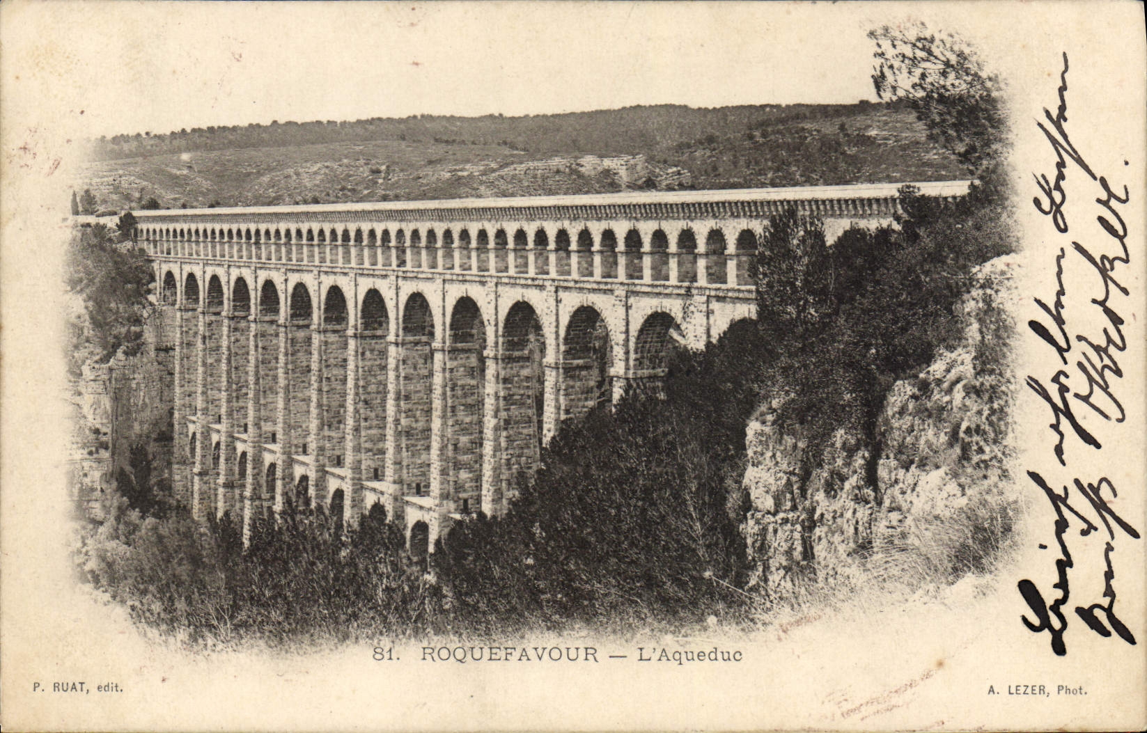 CPA Roquefavour L'Aqueduc