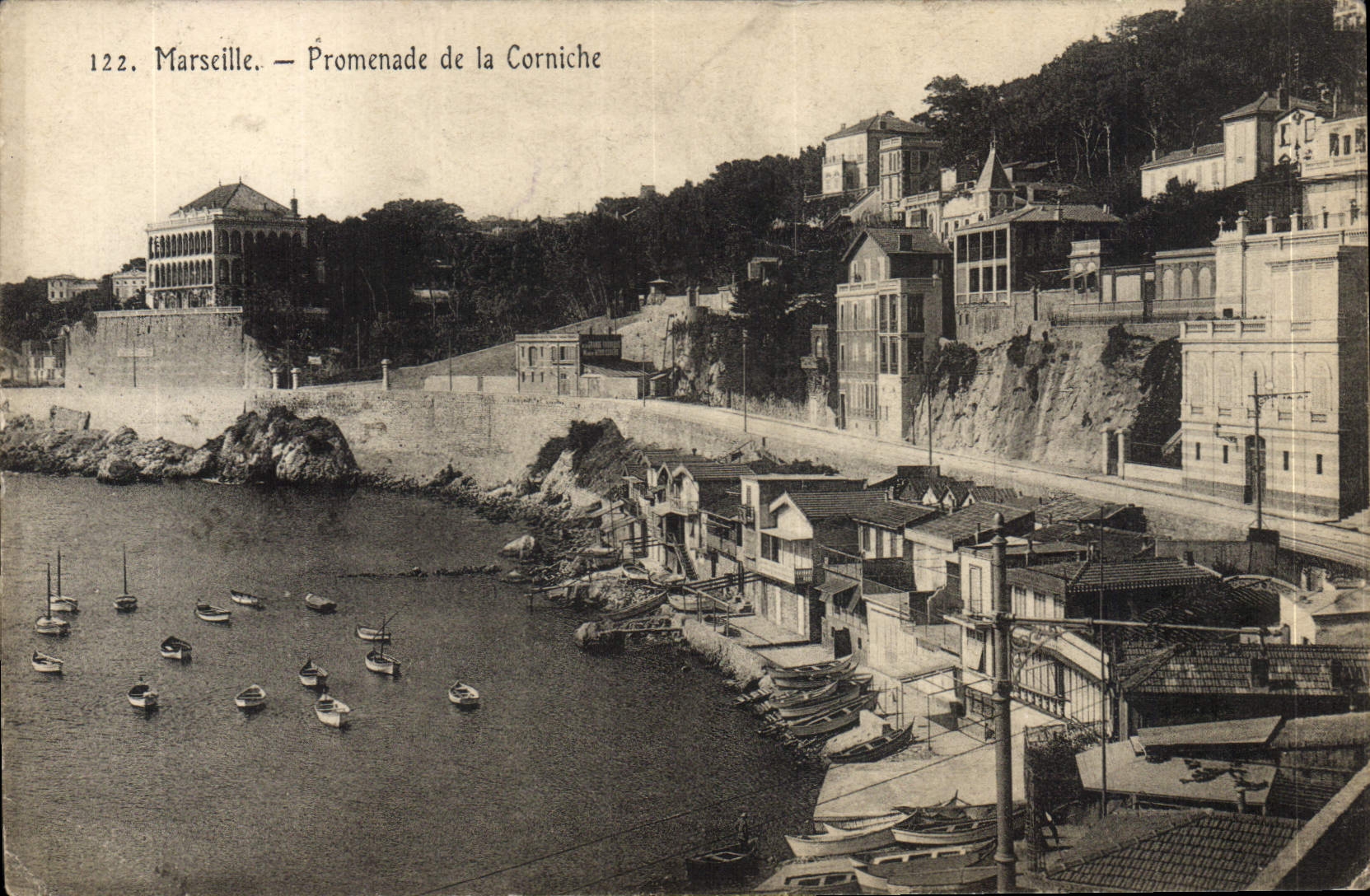 CPA Marseille Promenade de la Corniche