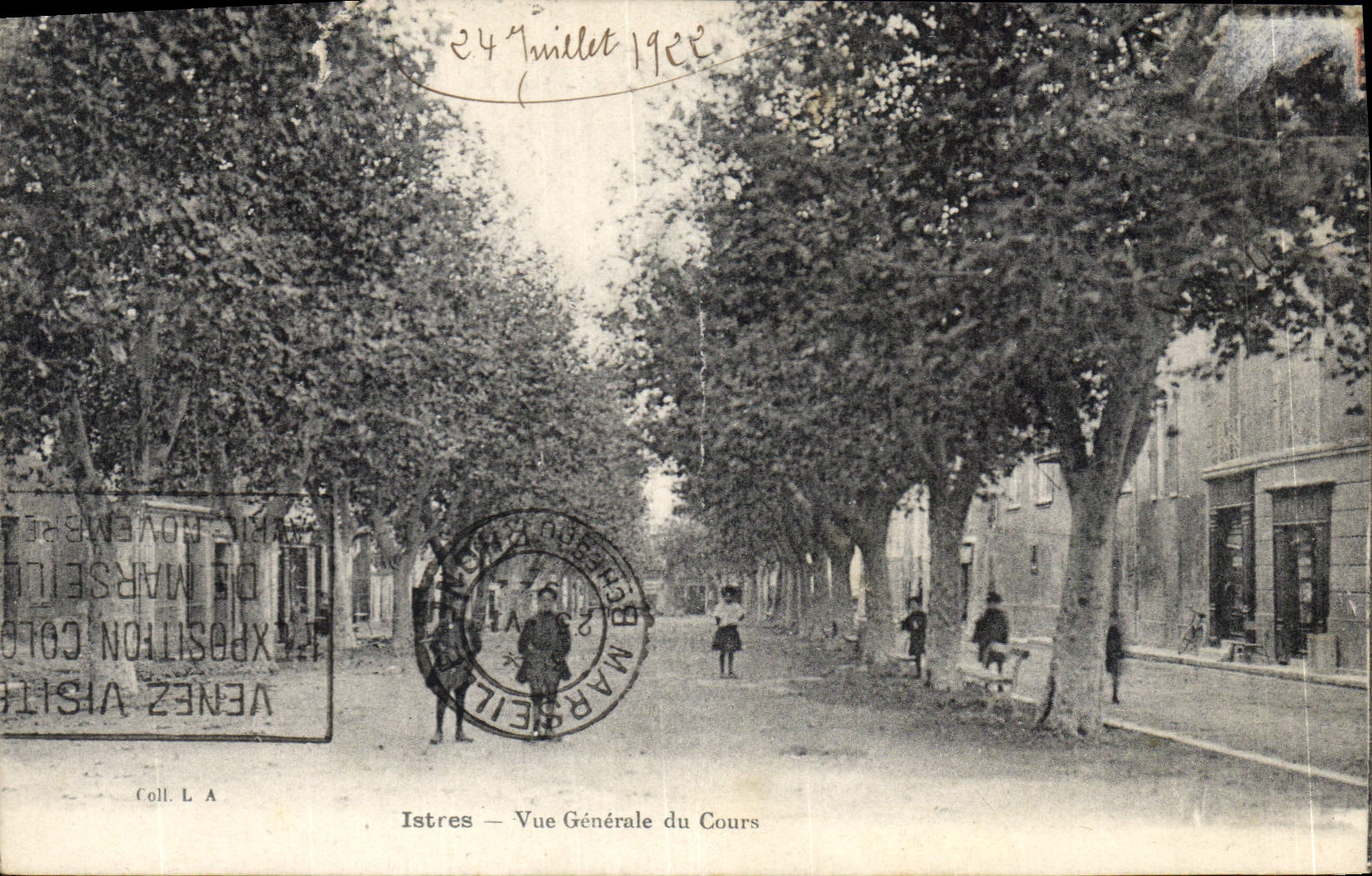 CPA Istres Vue Generale du Cours 