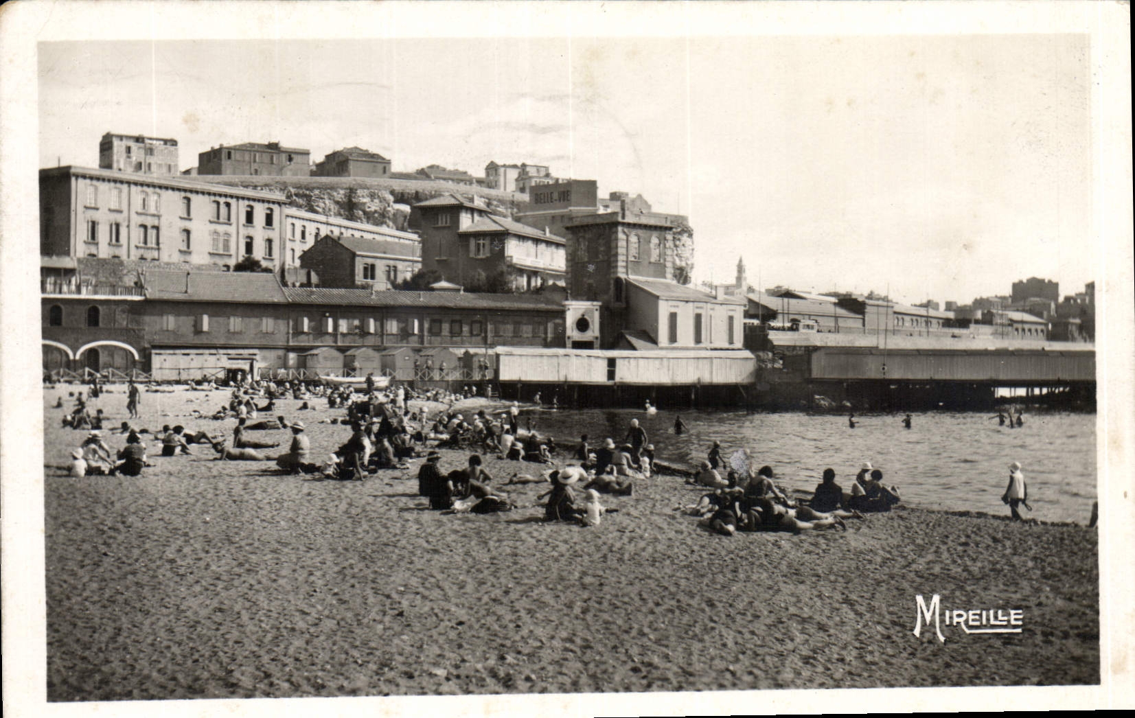 CPA Marseille La Plage des Catalans 