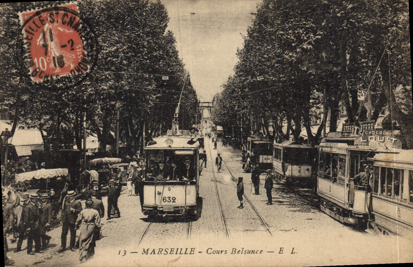 CPA Marseille Cours Belsunce 