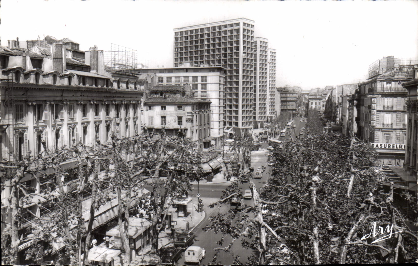 CPA Marseille Cours Belsunce tramway