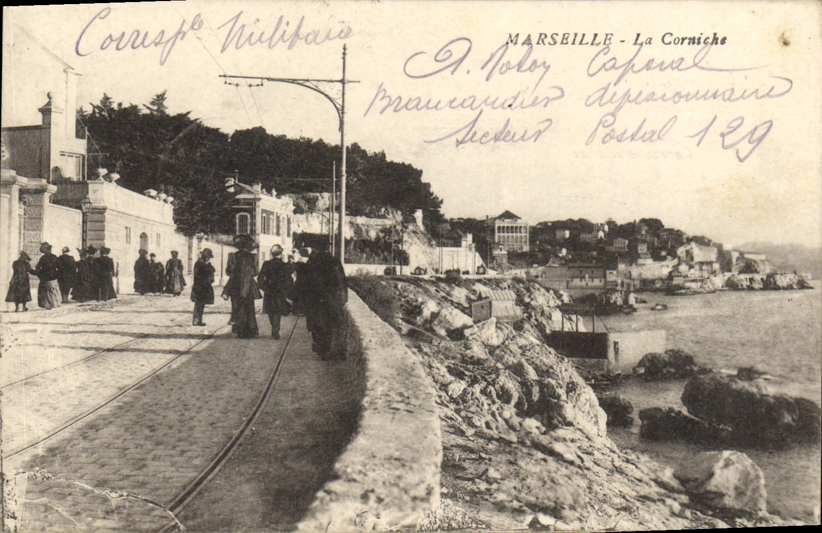 CPA Marseille La Corniche