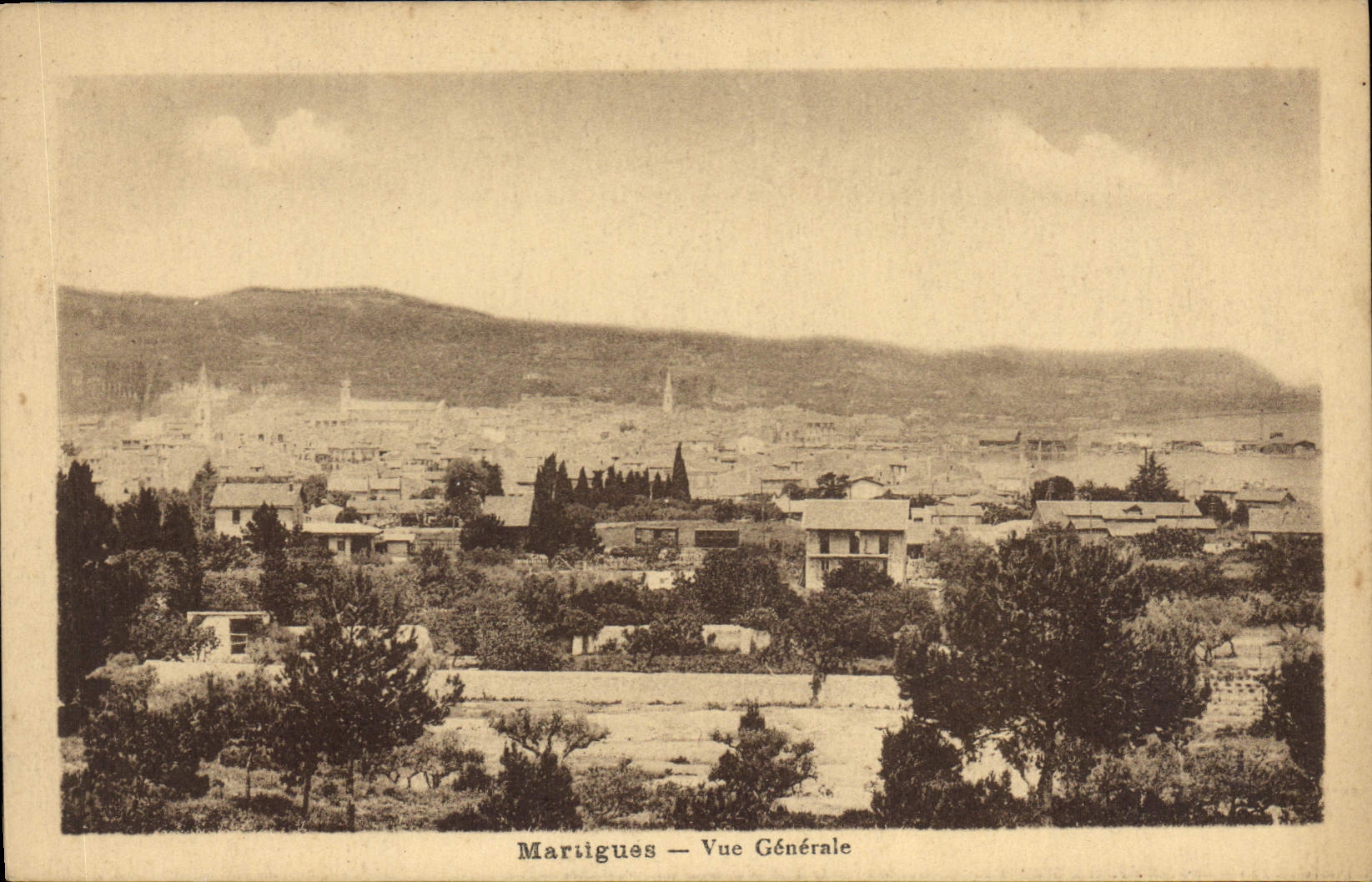 CPA Martigues Vue Generale 