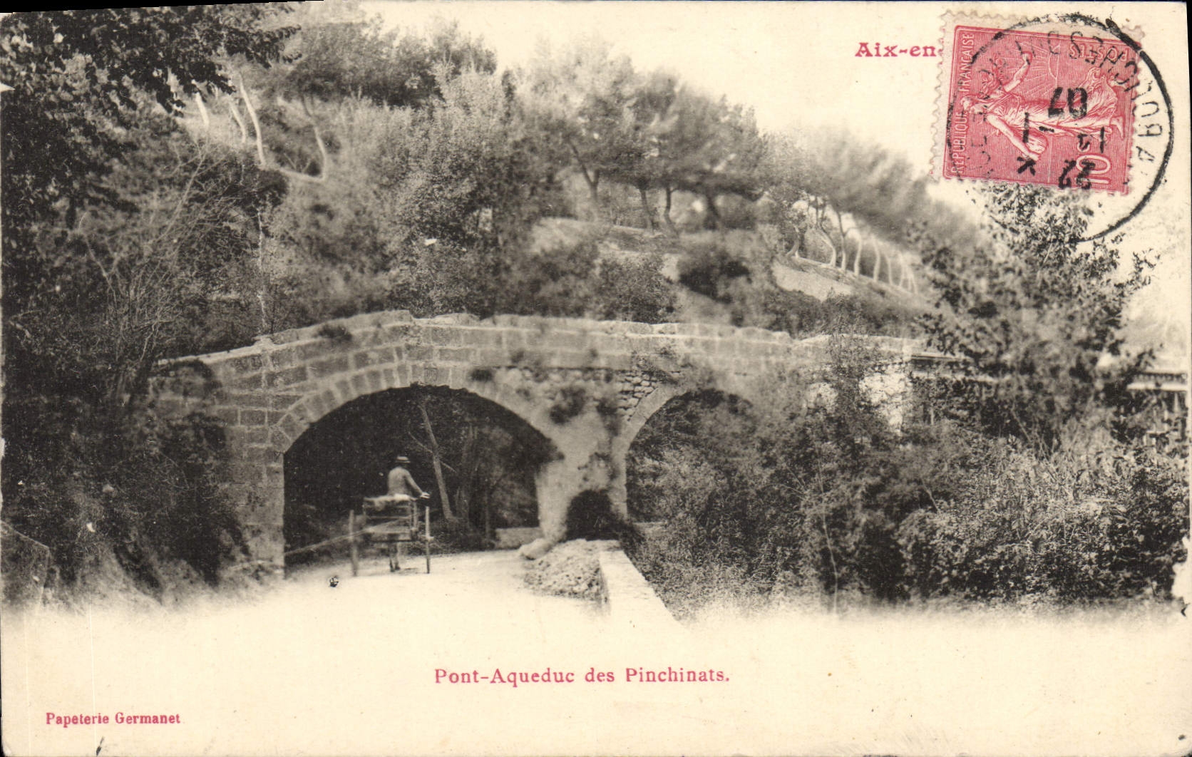 CPA Pont Aquedue des Pinchinats
