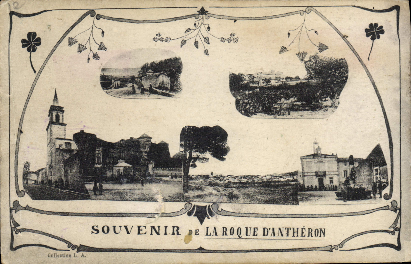 CPA Souvenir de La Roque d'Antheron 