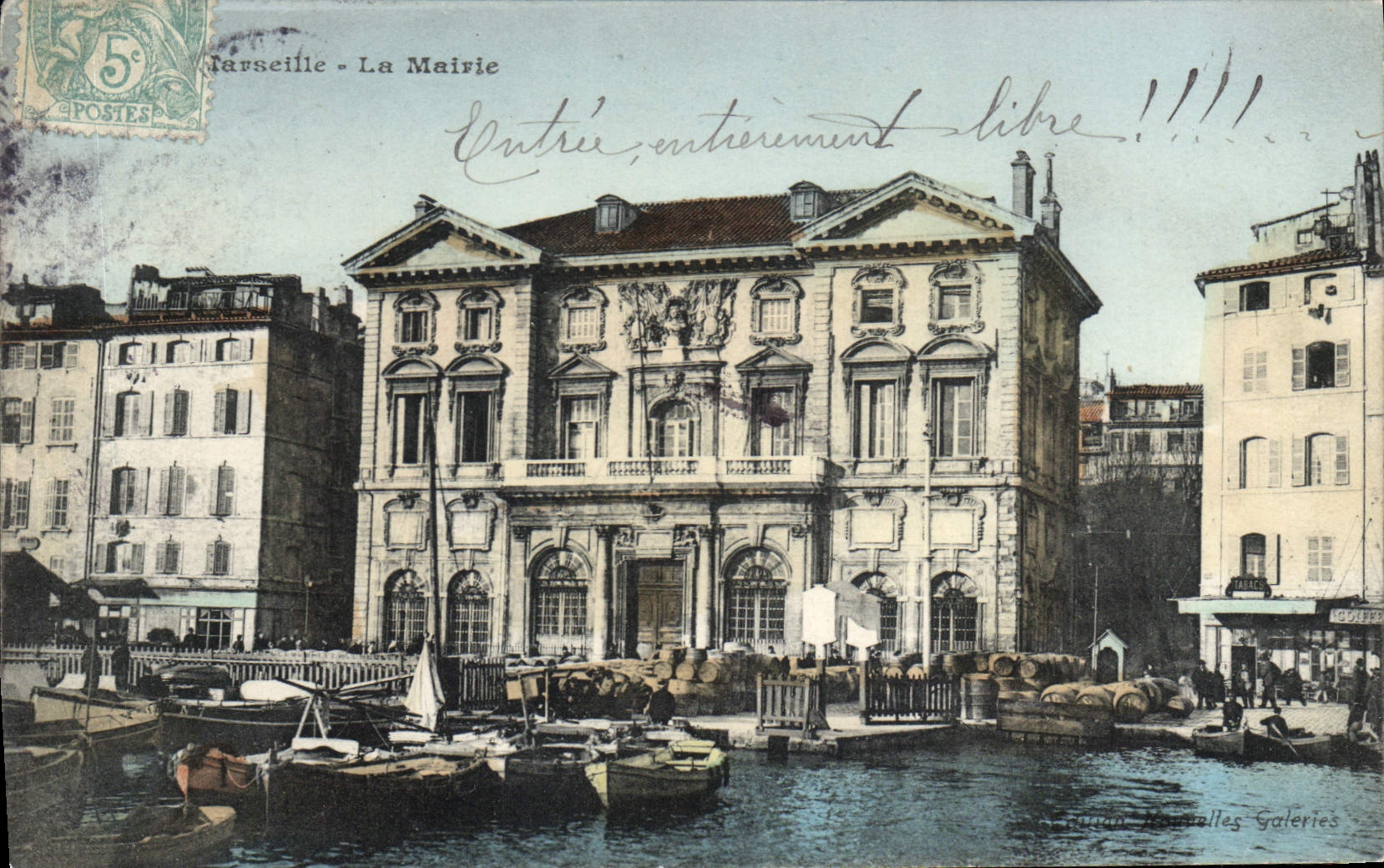 CPA Marseille La Mairie 