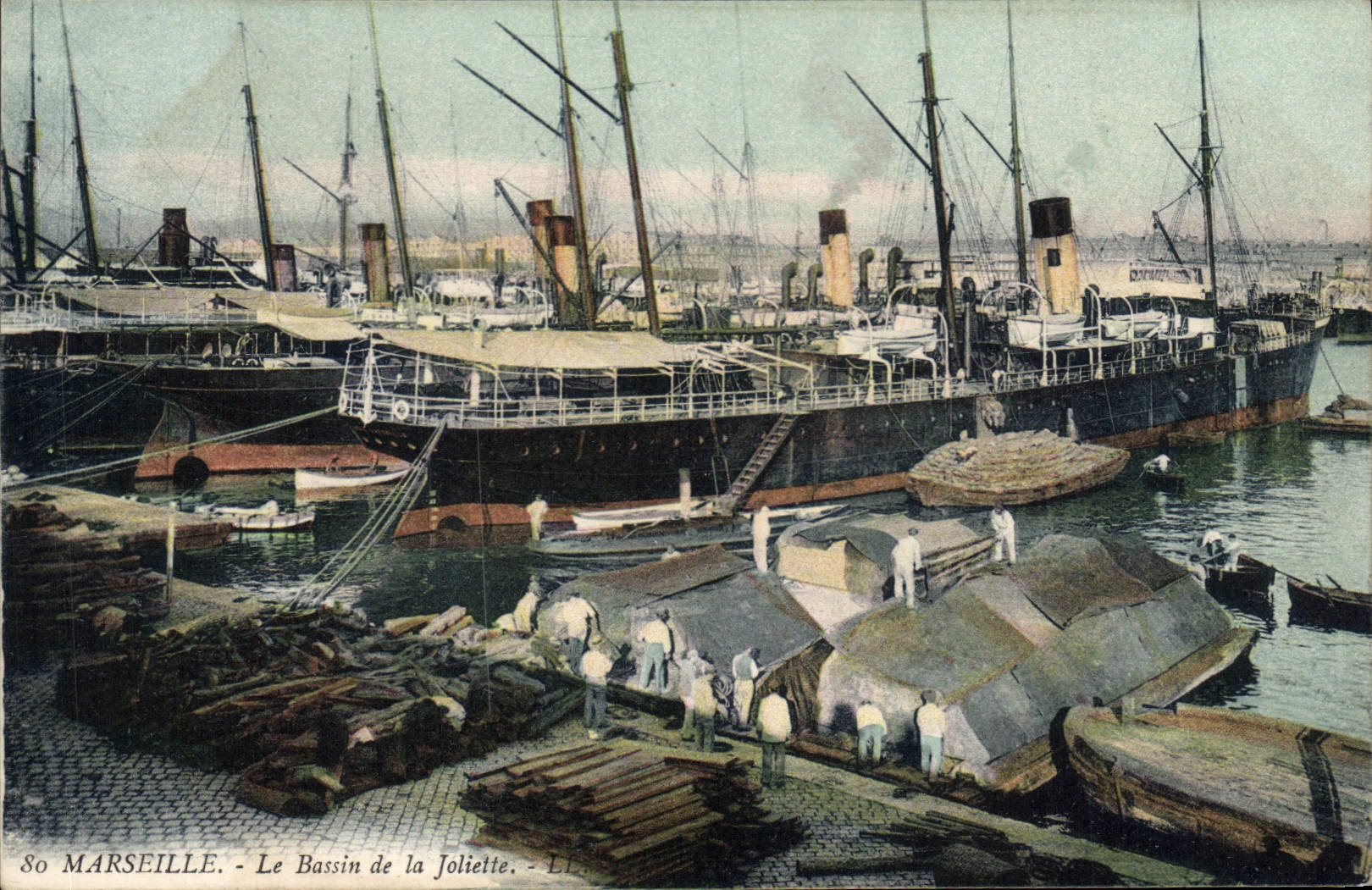 CPA Marseille Le Bassin de la Joliette