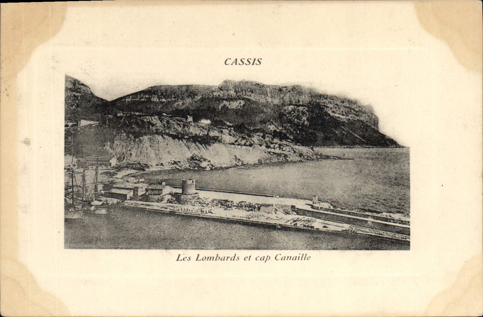 CPA Cassis Les Lombards et cap Canaille 