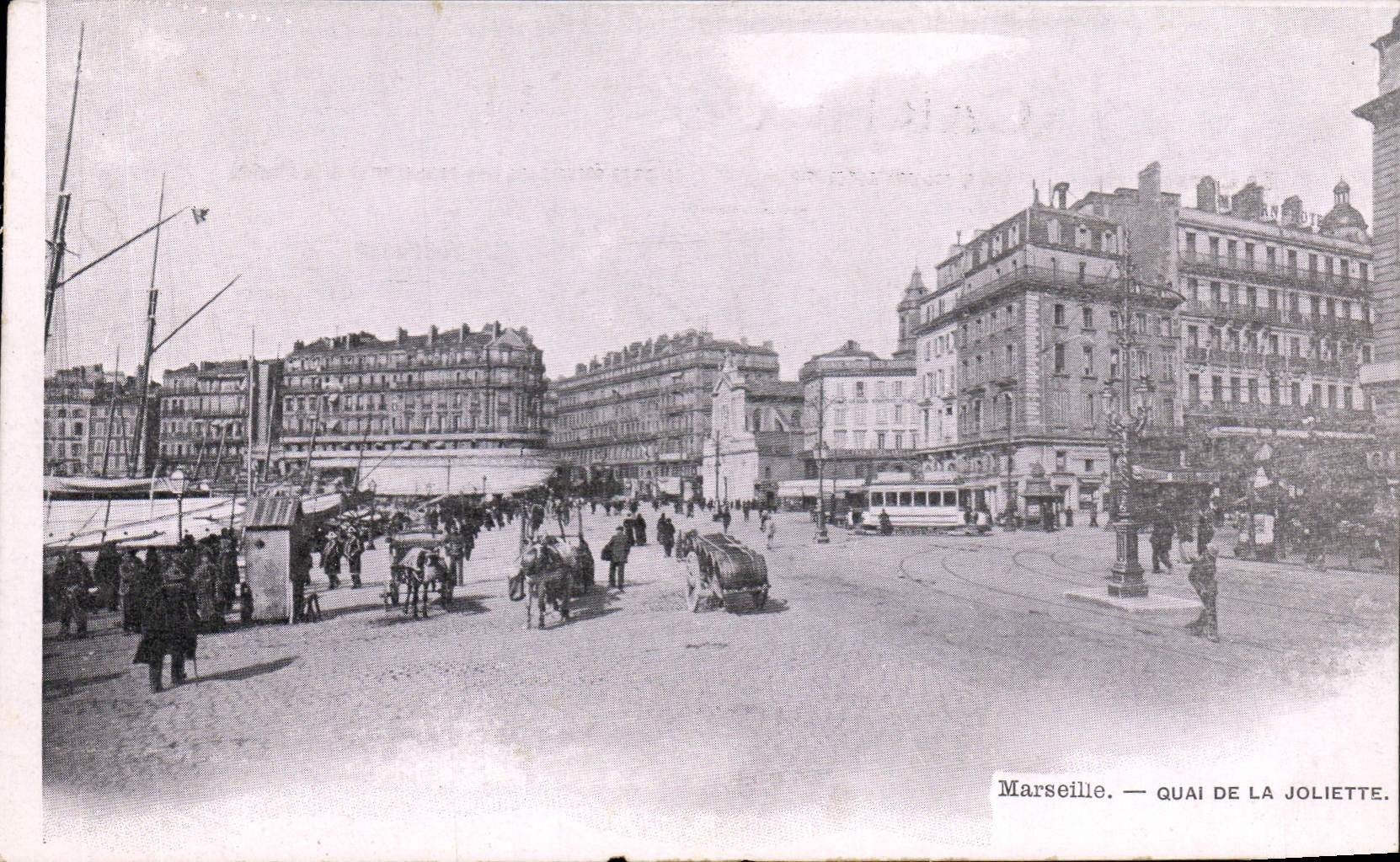 CPA Marseille Quai de la Joliette