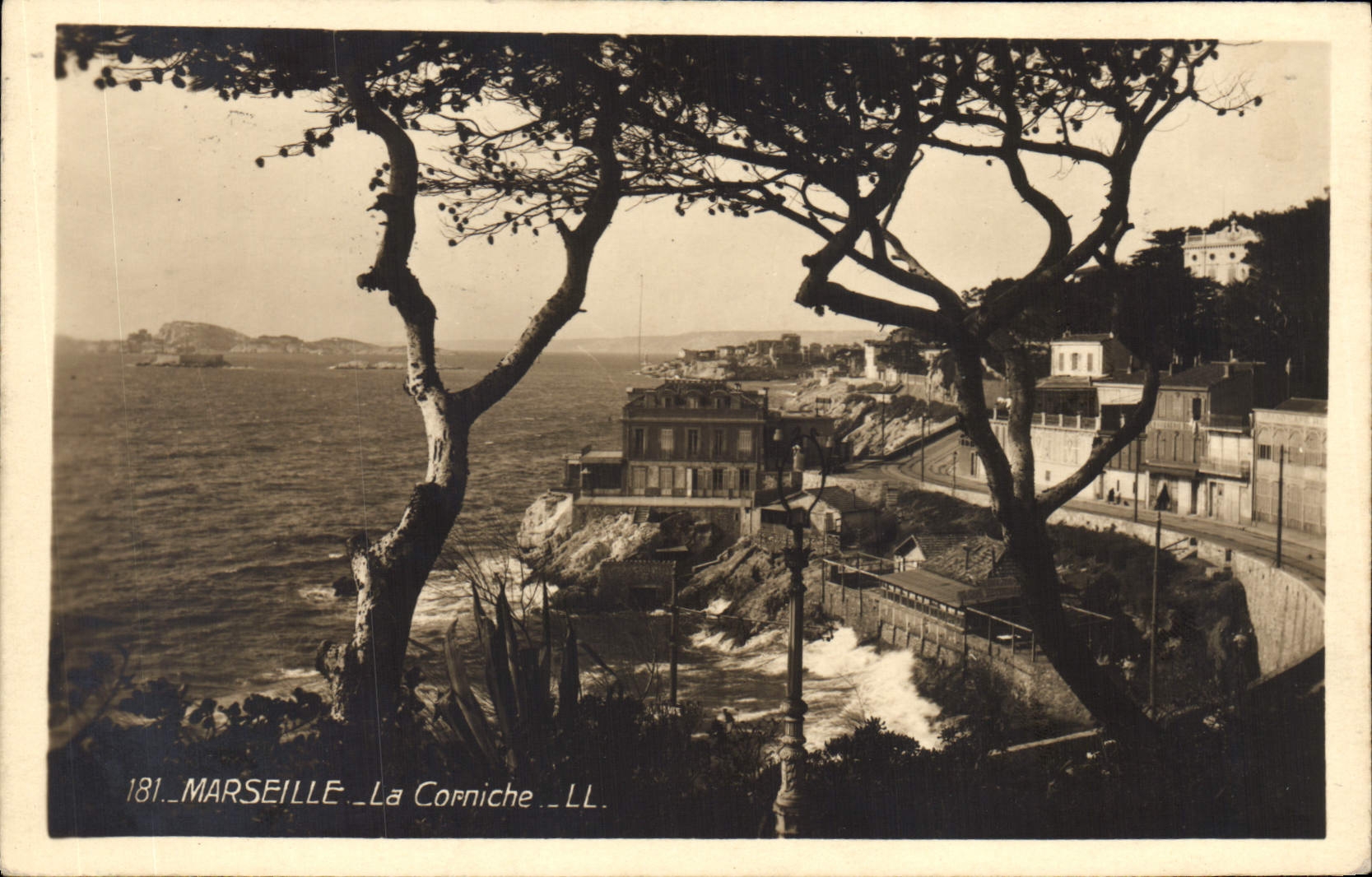 CPA Marseille La Corniche