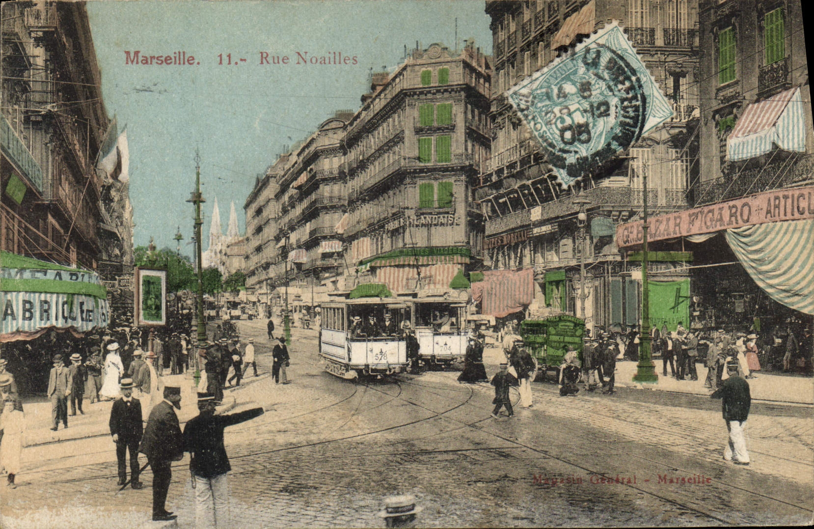 CPA Marseille Rue Noailles 