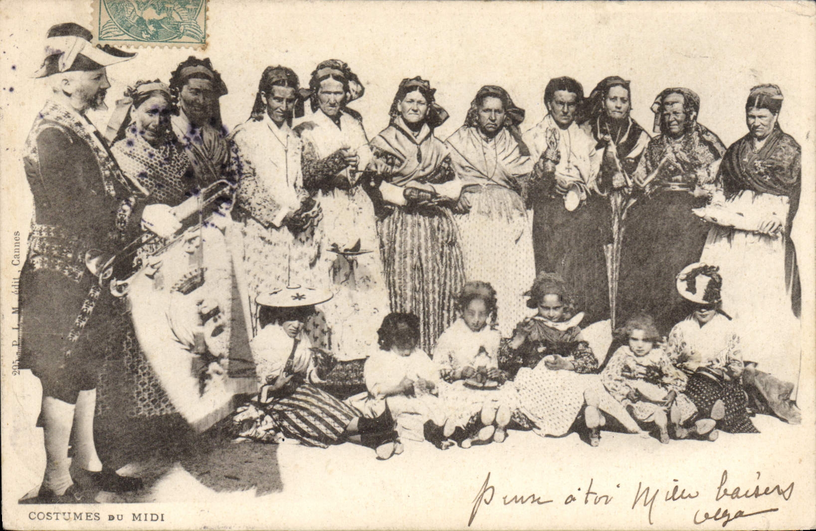 CPA Costumes du Midi 