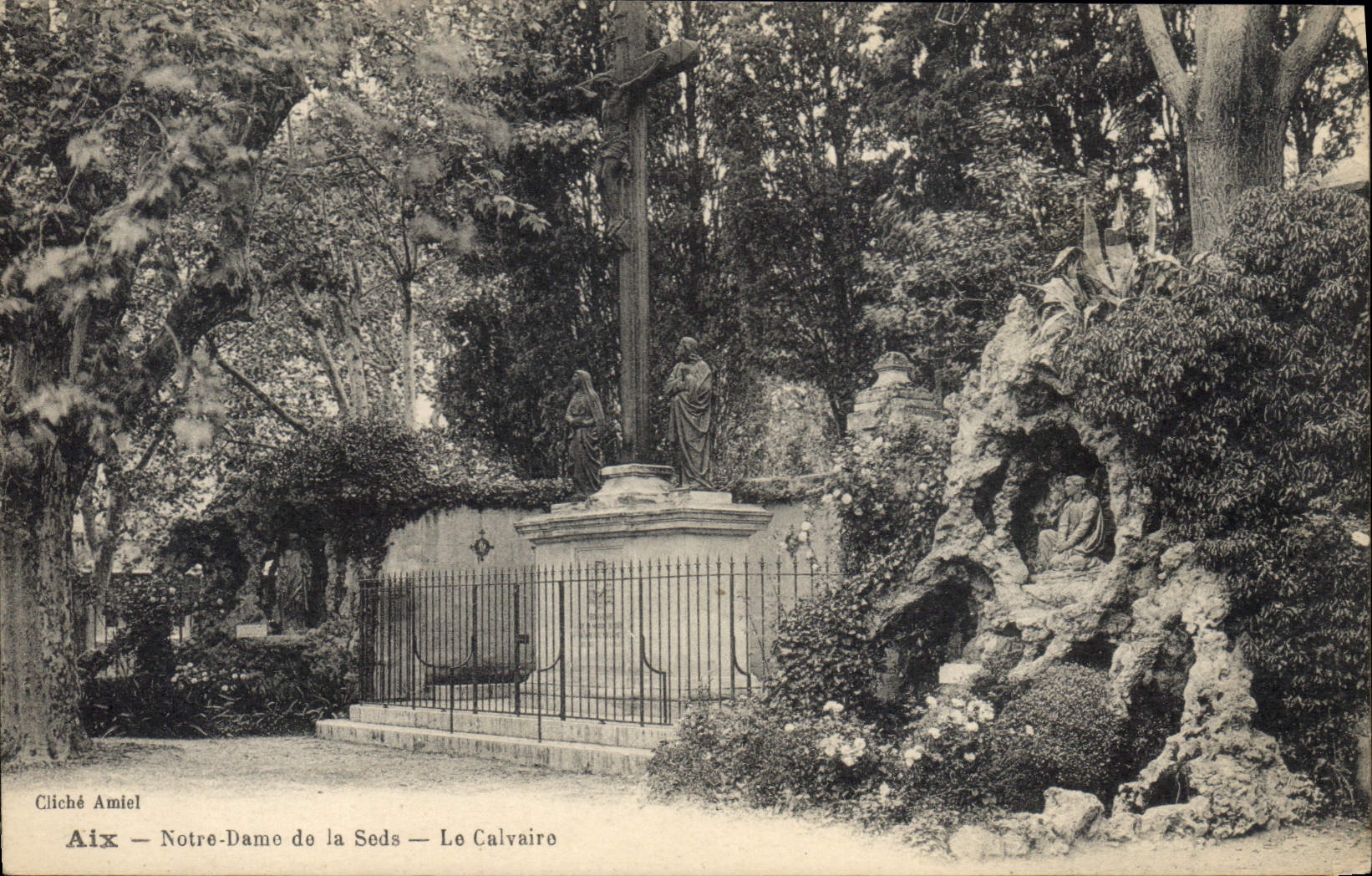 CPA Aix Notre Dame de la seda le Calvaire