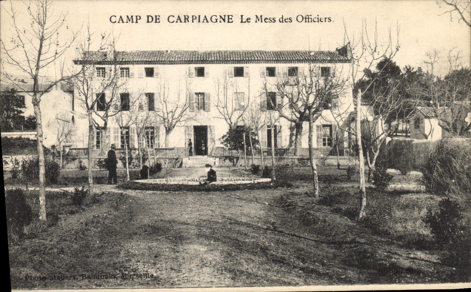 CPA Camp de Carpiagne Le Mess des Officiers