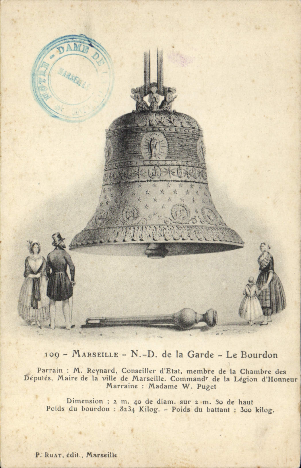 CPA Marseille N D de la Grade Le Bourdon