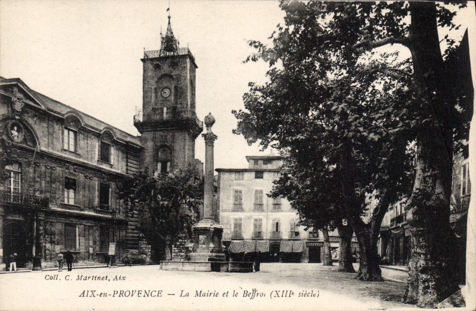 CPA Aix en Provence La Mairie et le Beffroi 