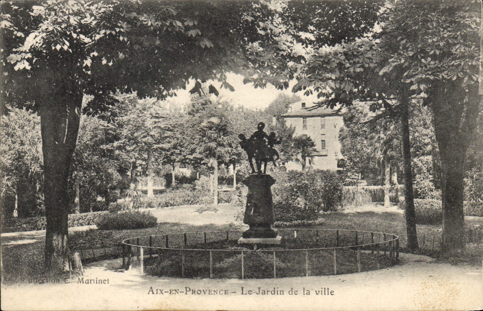 CPA Aix en Provence Le Jardin de la Ville 