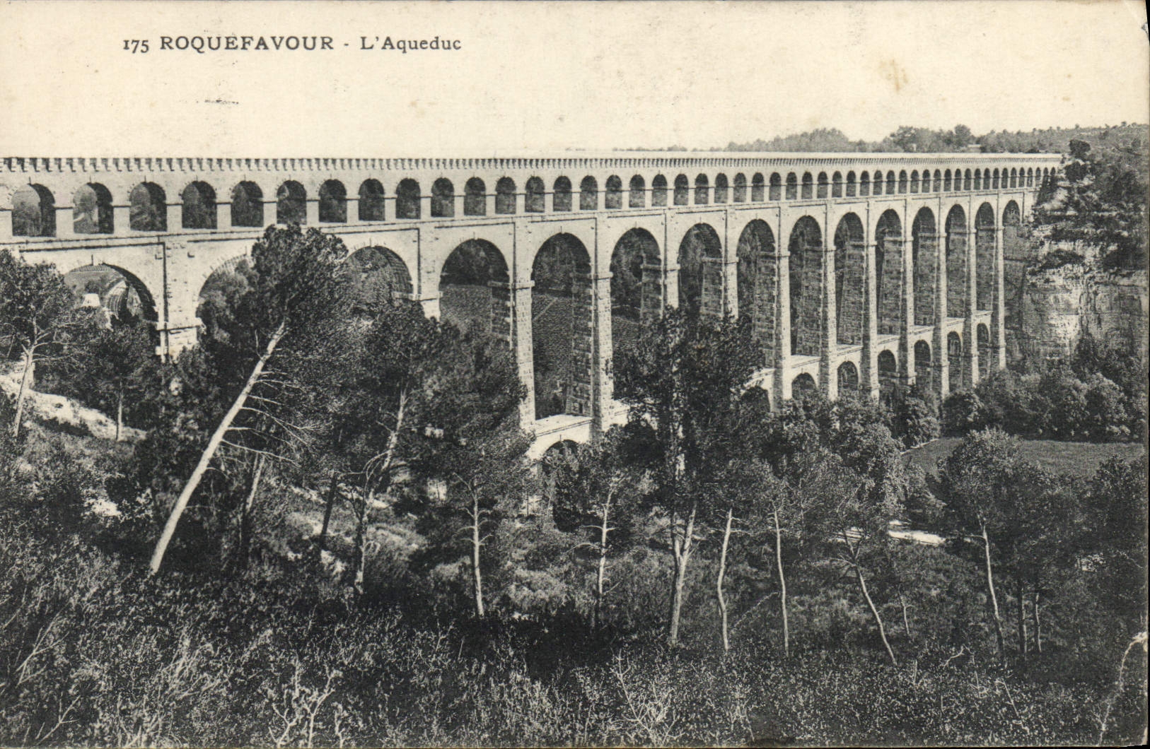 CPA Roquefavour L'Aqueduc 