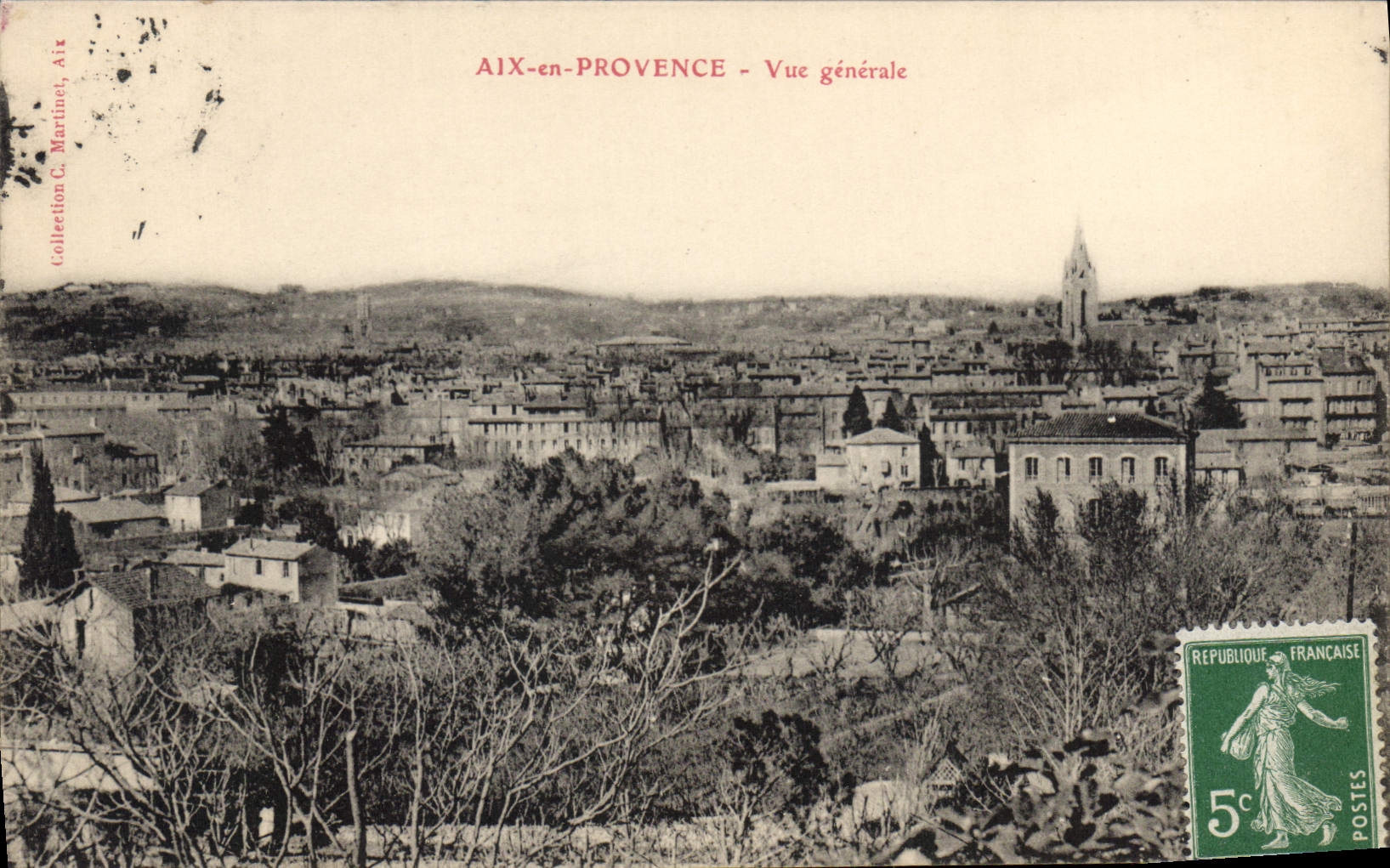 CPA Aix en Provence Vue Generale