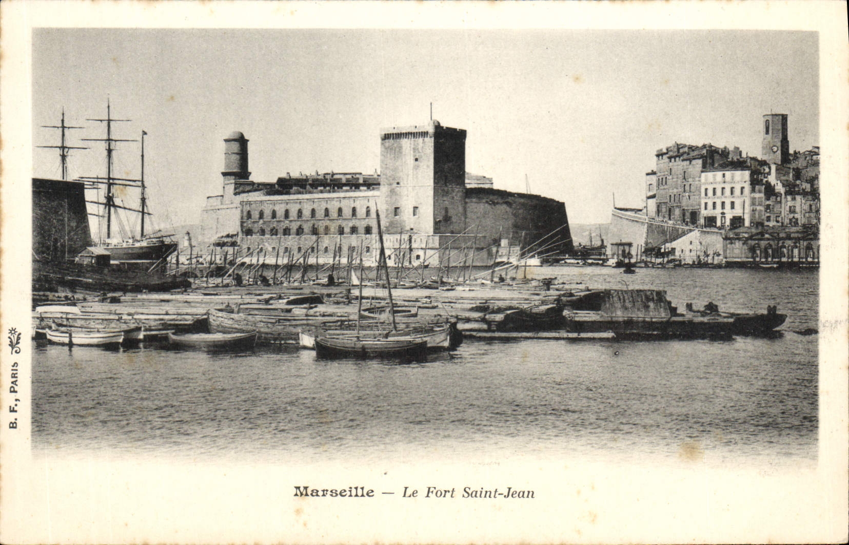 CPA Marseille Le Fort Saint Jean 