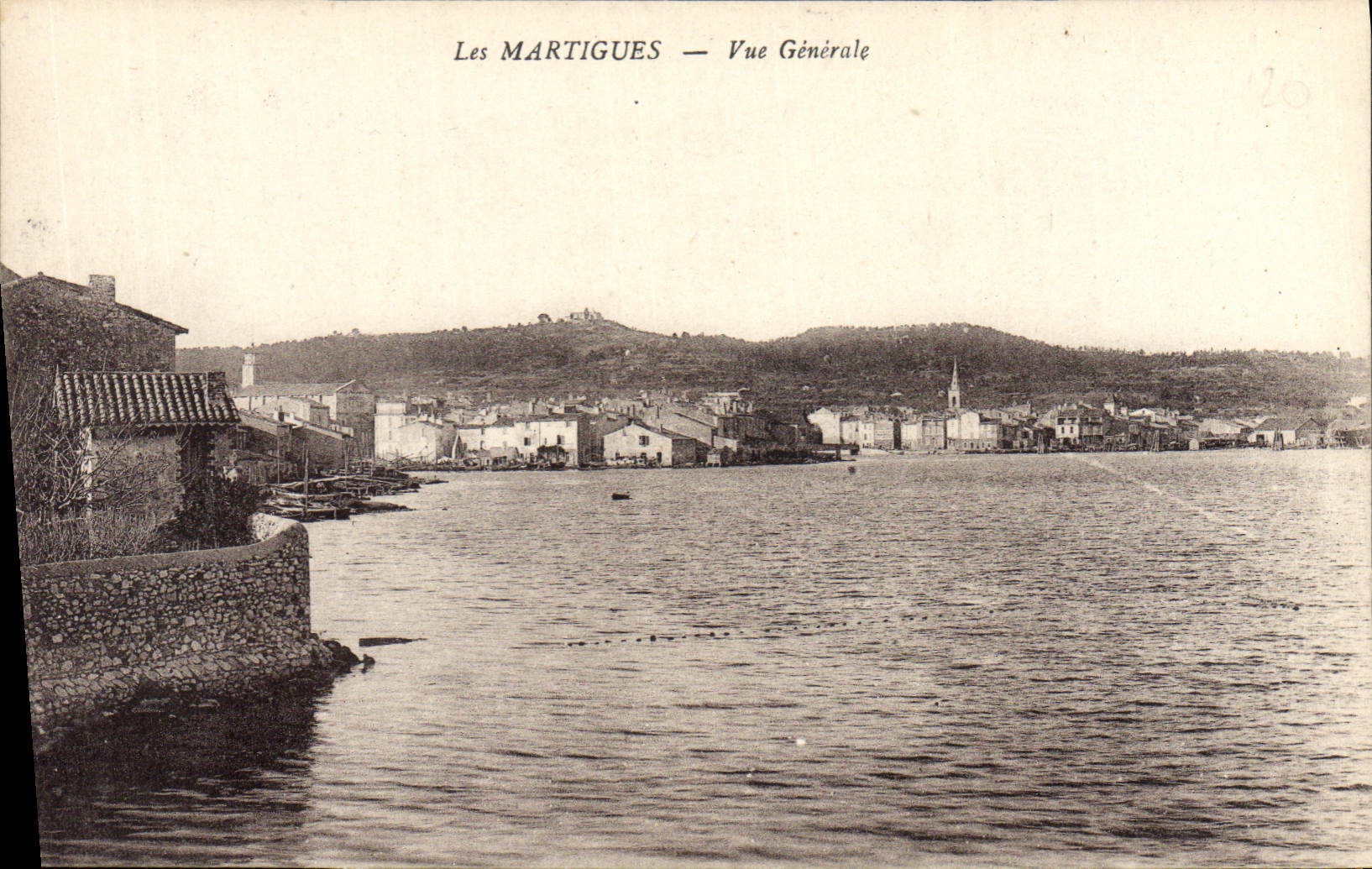 CPA Les Martigues Vue Generale 