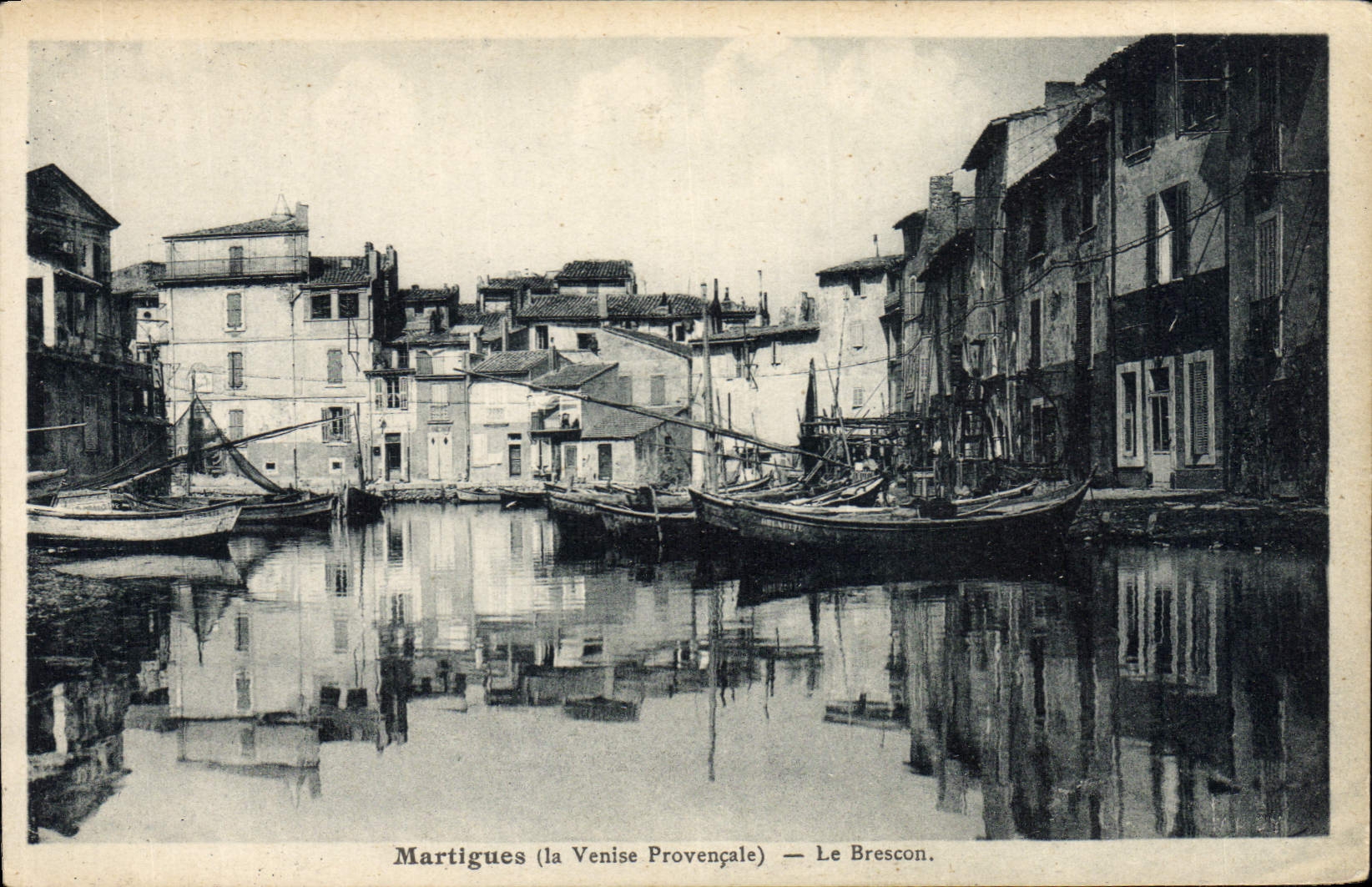 CPA Martigues La Venise Provencale Le Brescon 