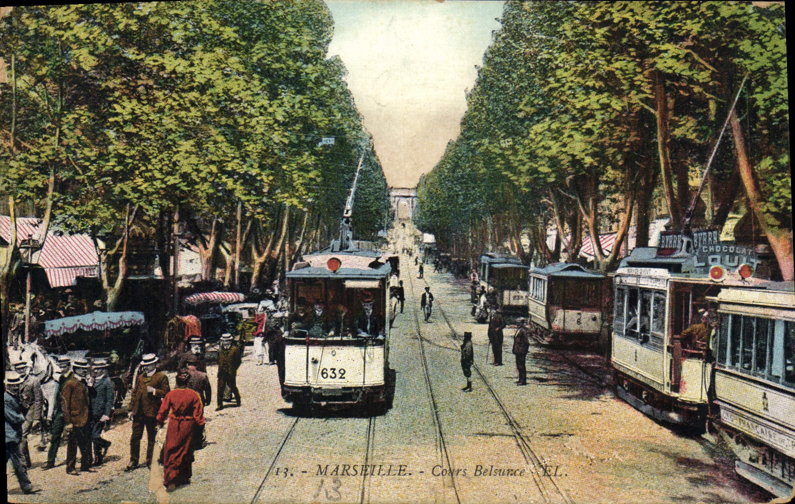 CPA Marseille Cours Belsance 