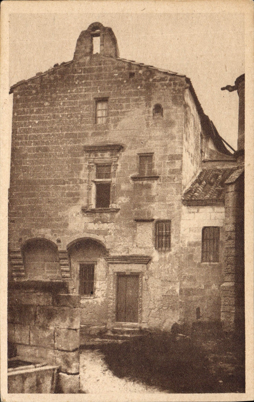 CPA Les Baux Maison des Porcelets