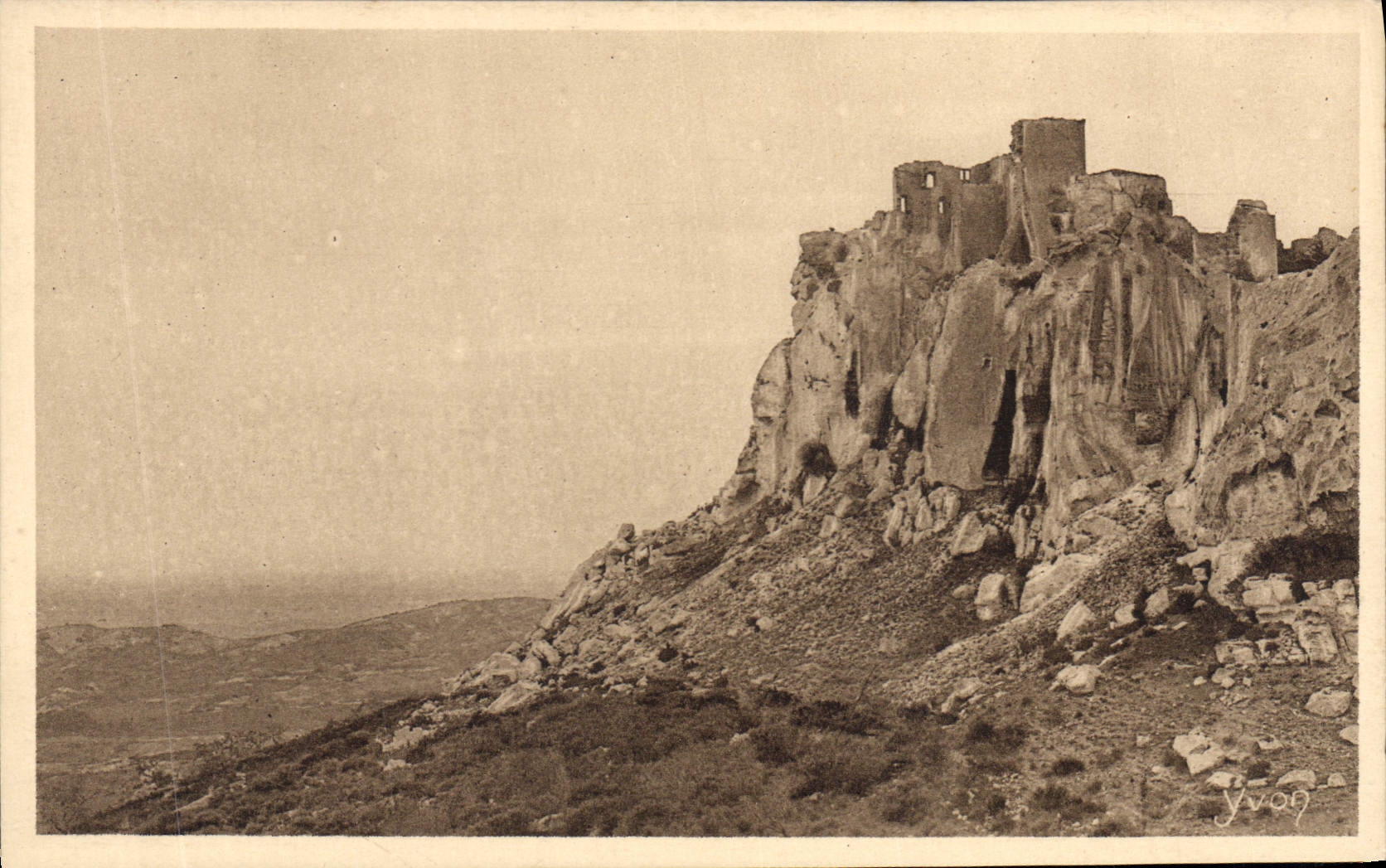 CPA Les Baux B du Rhone Anciennes ville ruince du X siecle 