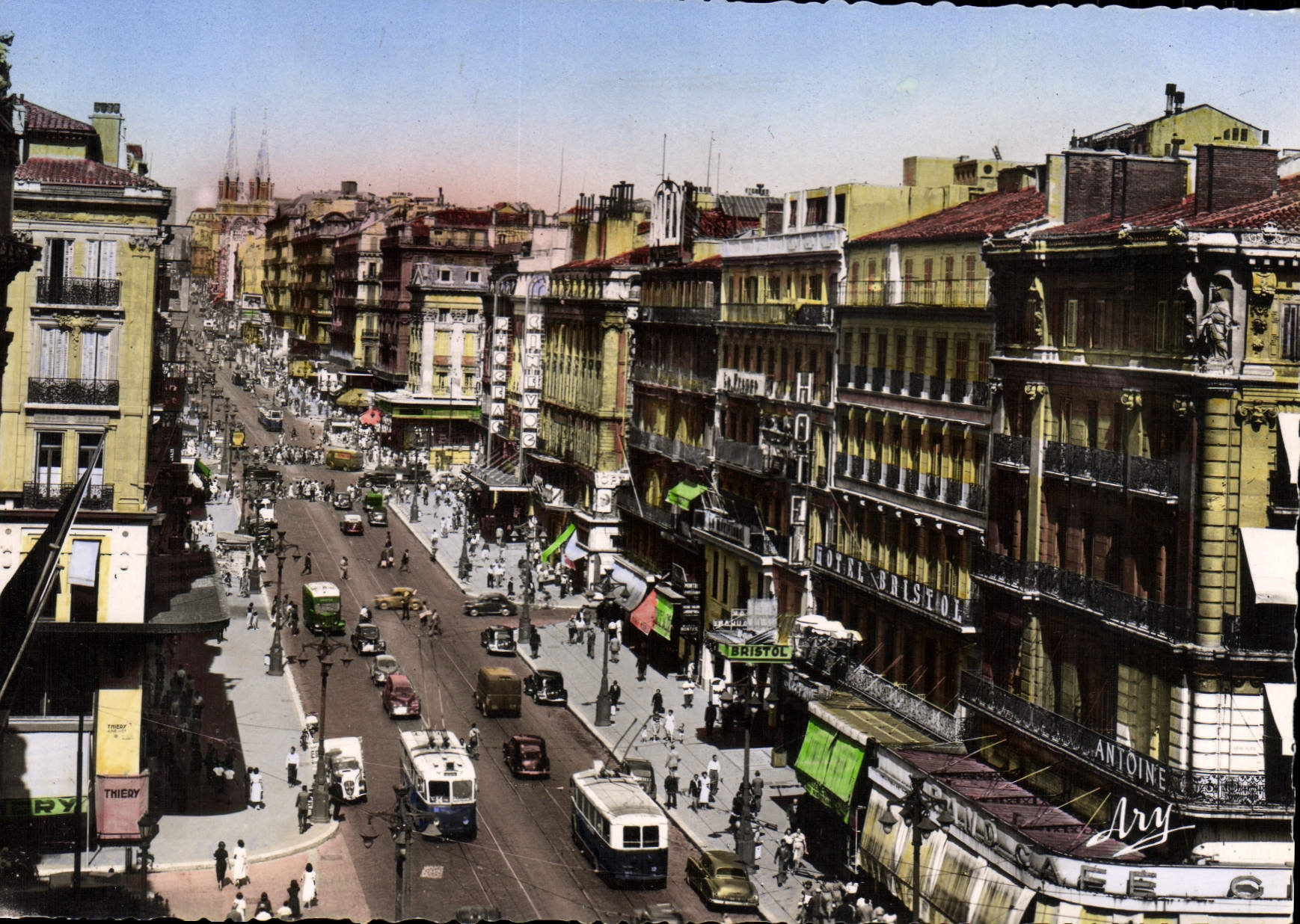 CPSM Marseille La Canebiere 