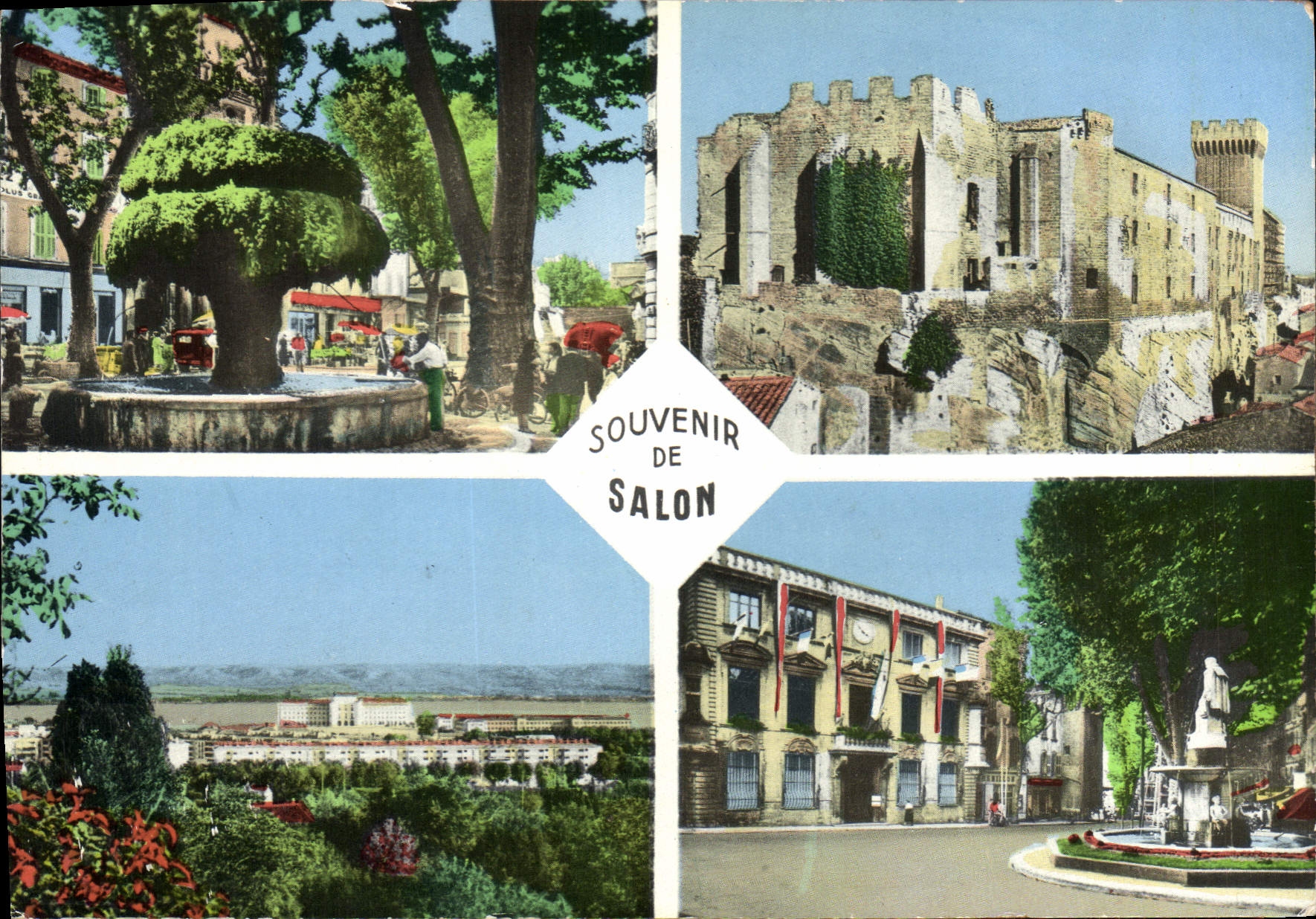 CPSM Souvenir de Salon 