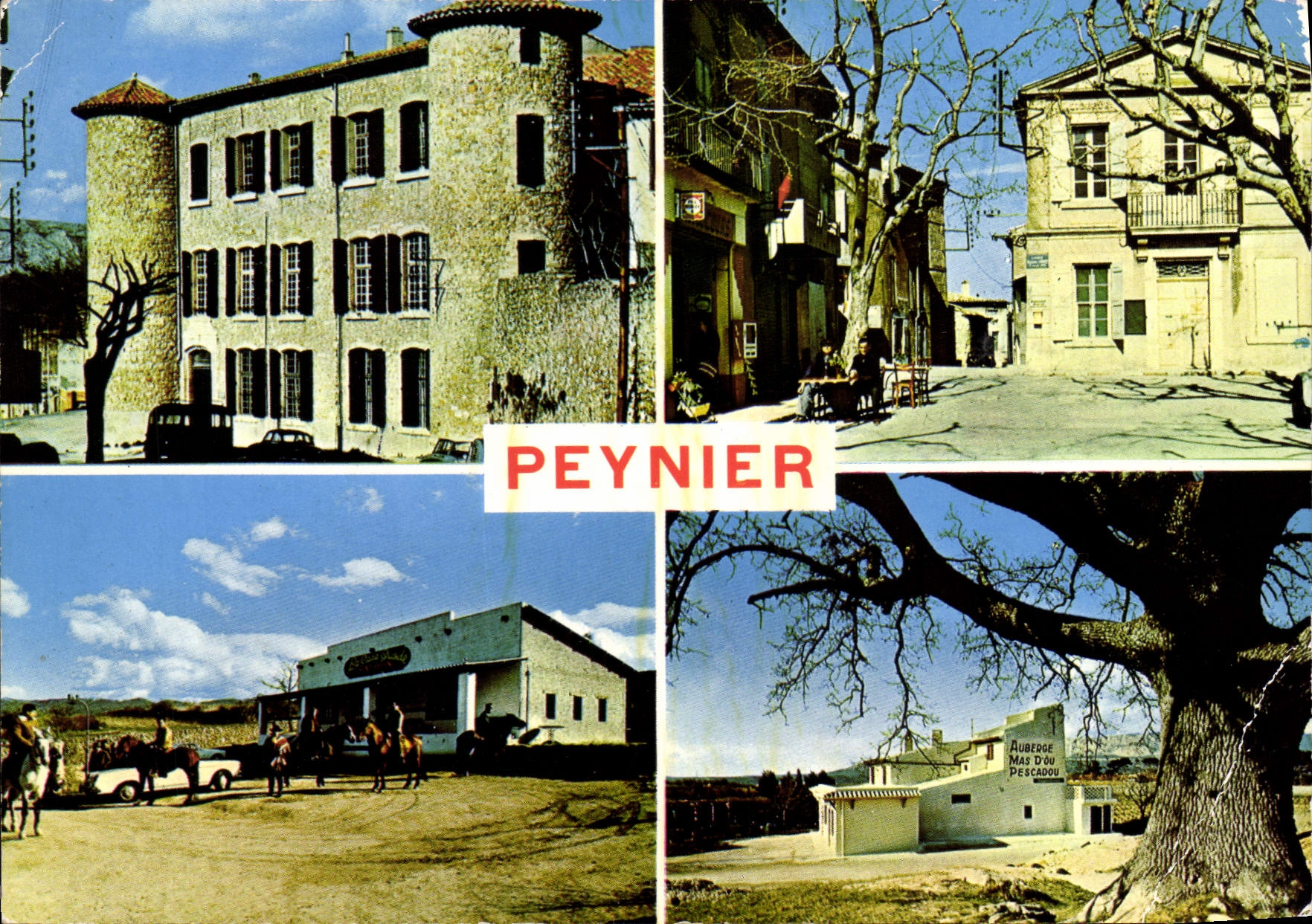 CPSM Peynier Route de la Provence 