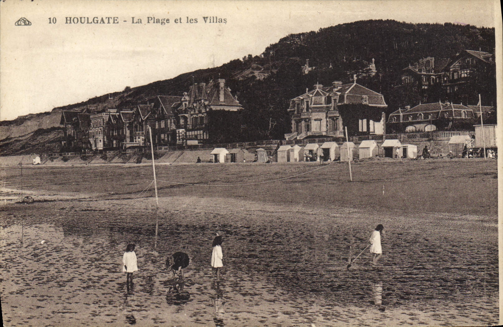 CPA Houlgate La Plage et les Villas 