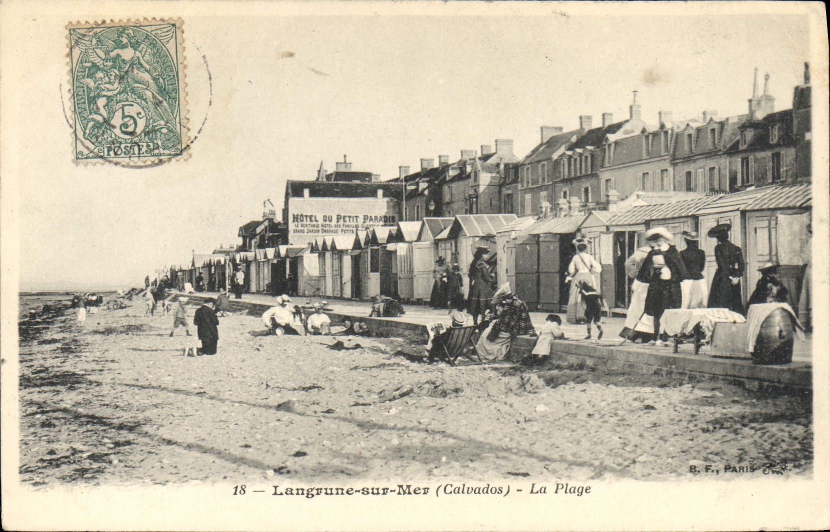 CPA Langrune sur Mer Calvados La Plage 