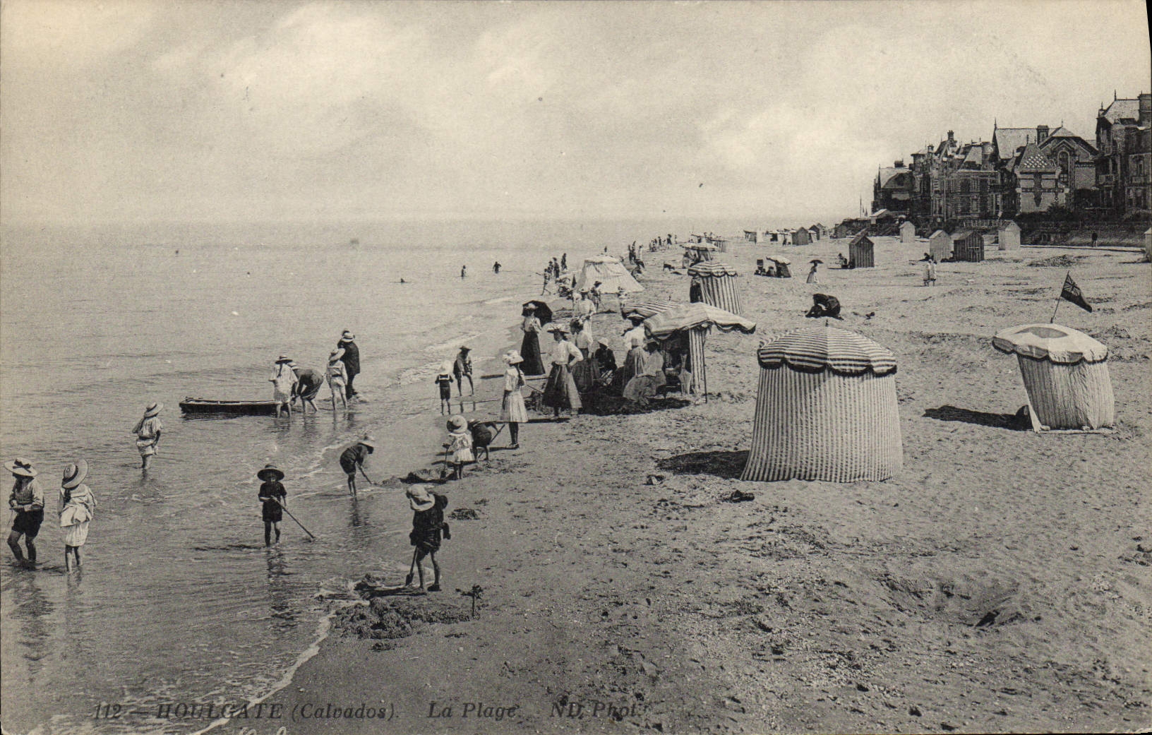 CPA Houlgate Calvados La Plage 