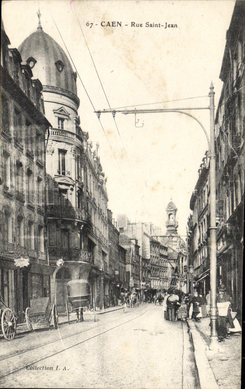 CPA Caen Rue Saint Jean 